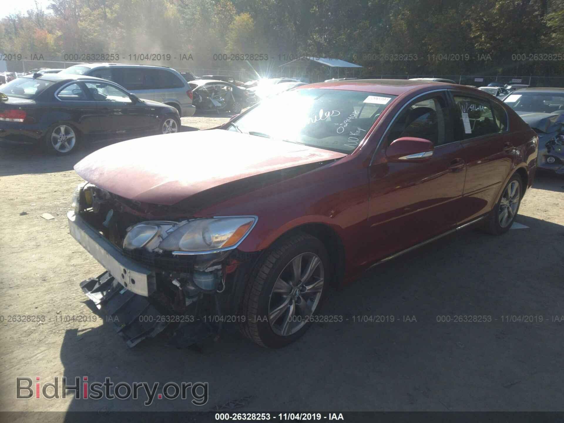 2011 LEXUS GS - VIN: JTHCE1KS4B0029408 - Фото 2