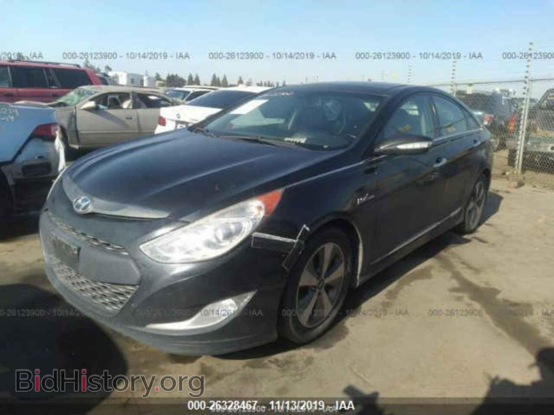 2012 HYUNDAI SONATA - VIN: KMHEC4A41CA037218 - Фото 2