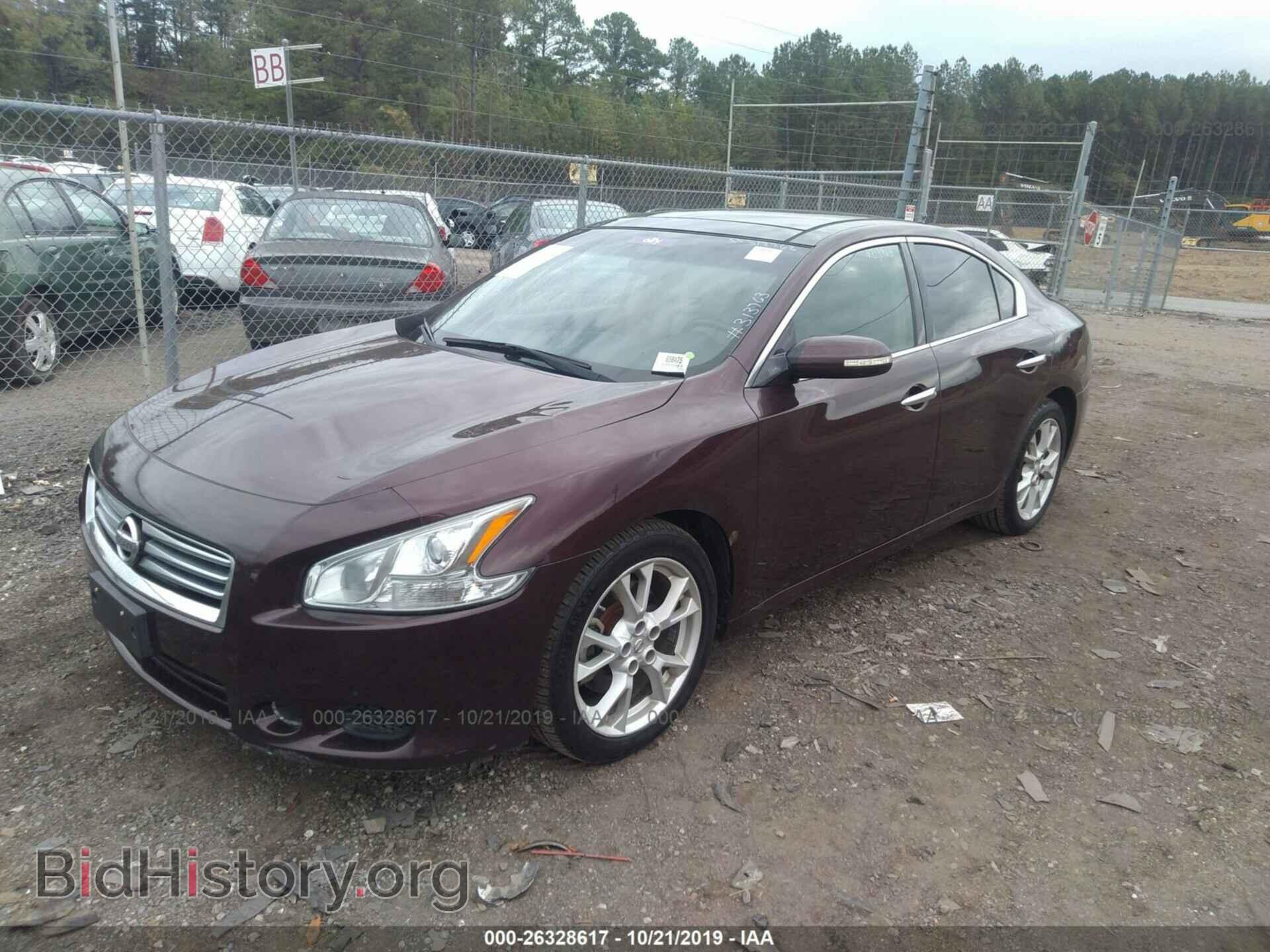 2014 NISSAN MAXIMA - VIN: 1N4AA5AP7EC455093 - Фото 2