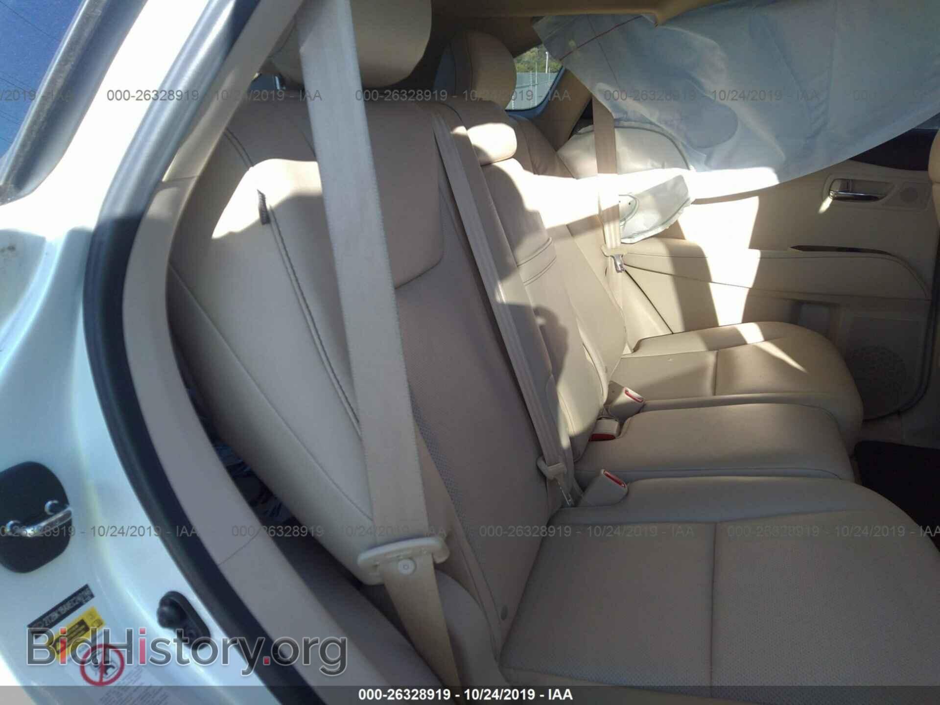 2014 LEXUS RX - VIN: 2T2BK1BAXEC240146 - Фото 8