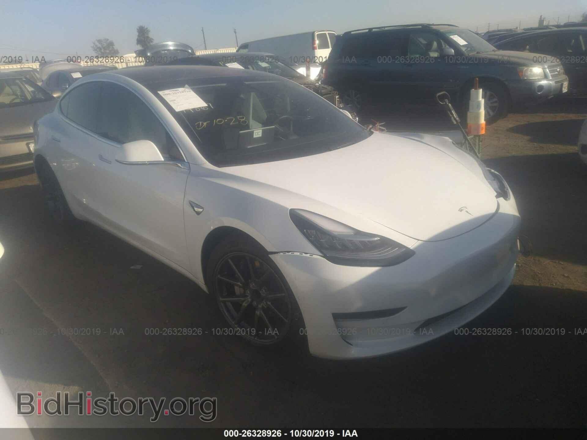 Photo 5YJ3E1EA4JF051686 - TESLA MODEL 3 2018
