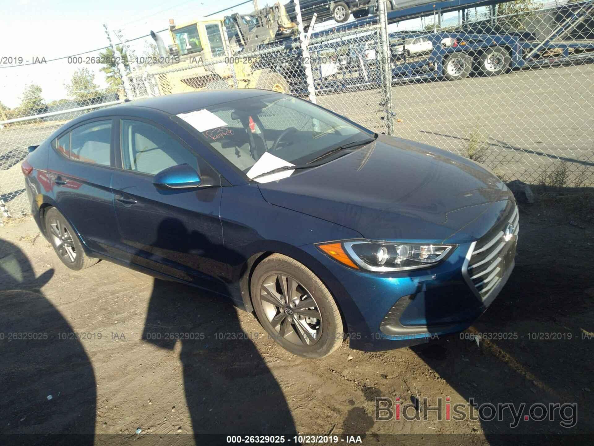 Photo 5NPD84LF3JH315249 - HYUNDAI ELANTRA 2018