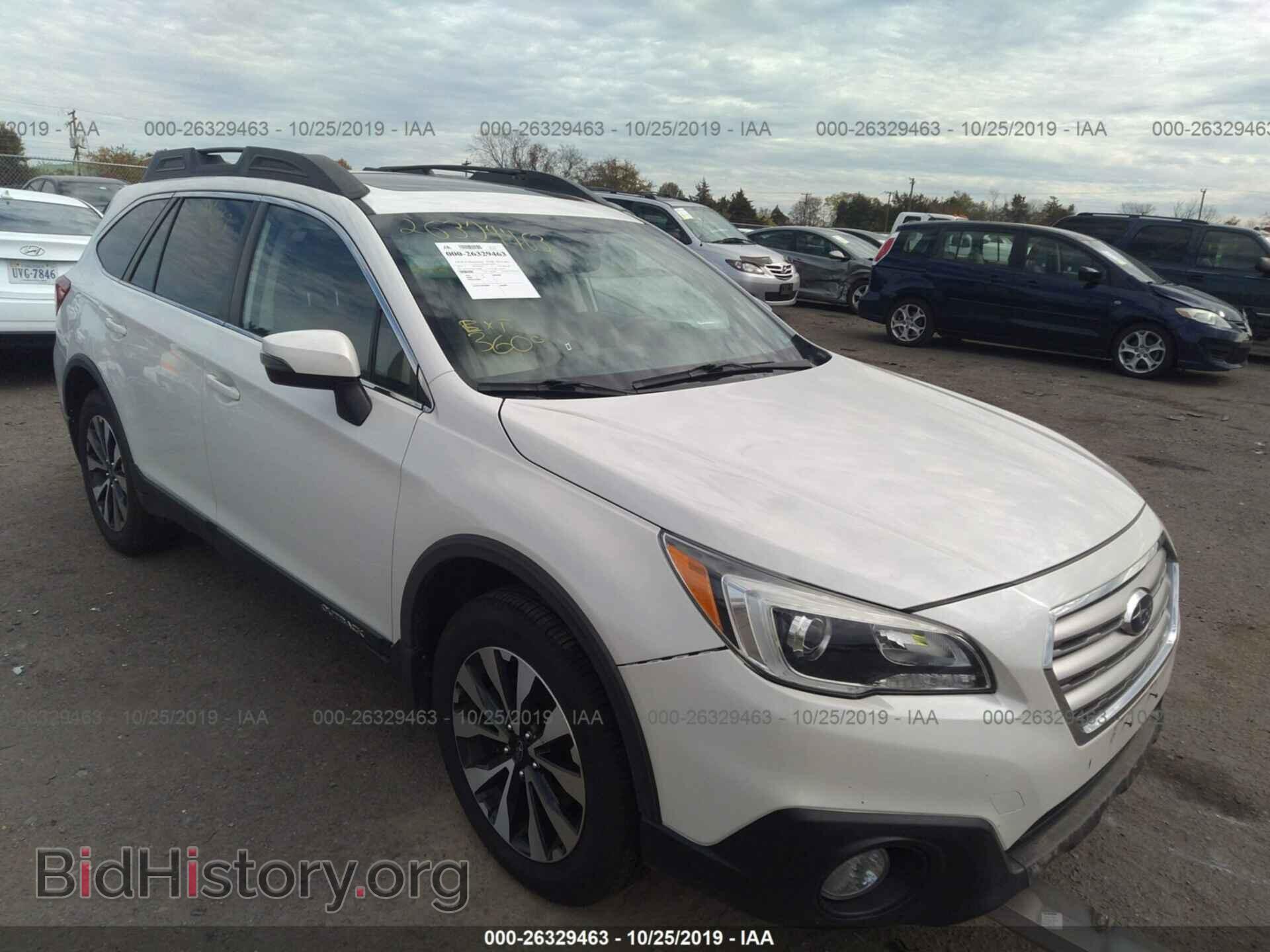 Фотография 4S4BSANC0F3300040 - SUBARU OUTBACK 2015