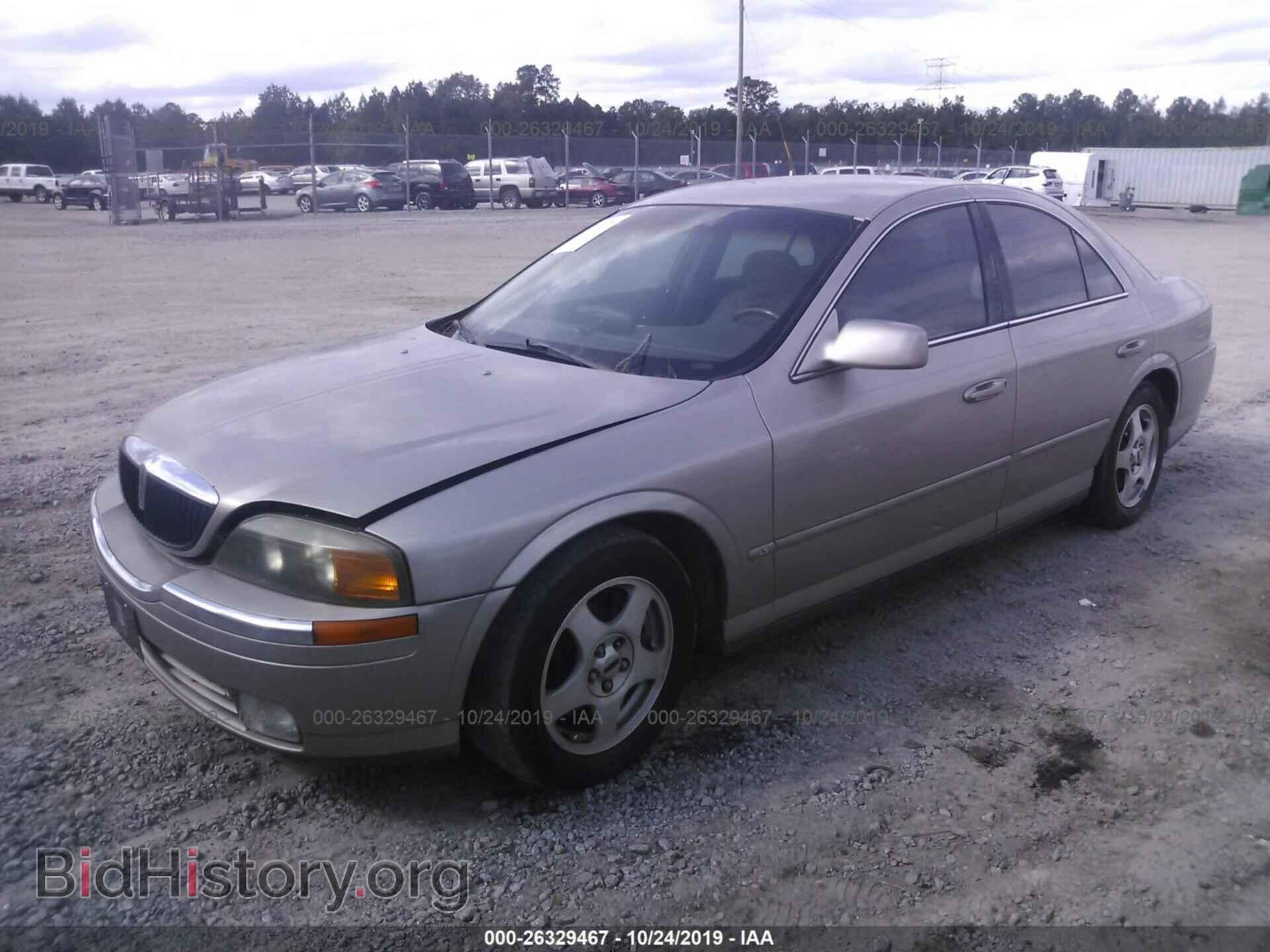 2000 LINCOLN LS - VIN: 1LNHM87A8YY905177 - Фото 2