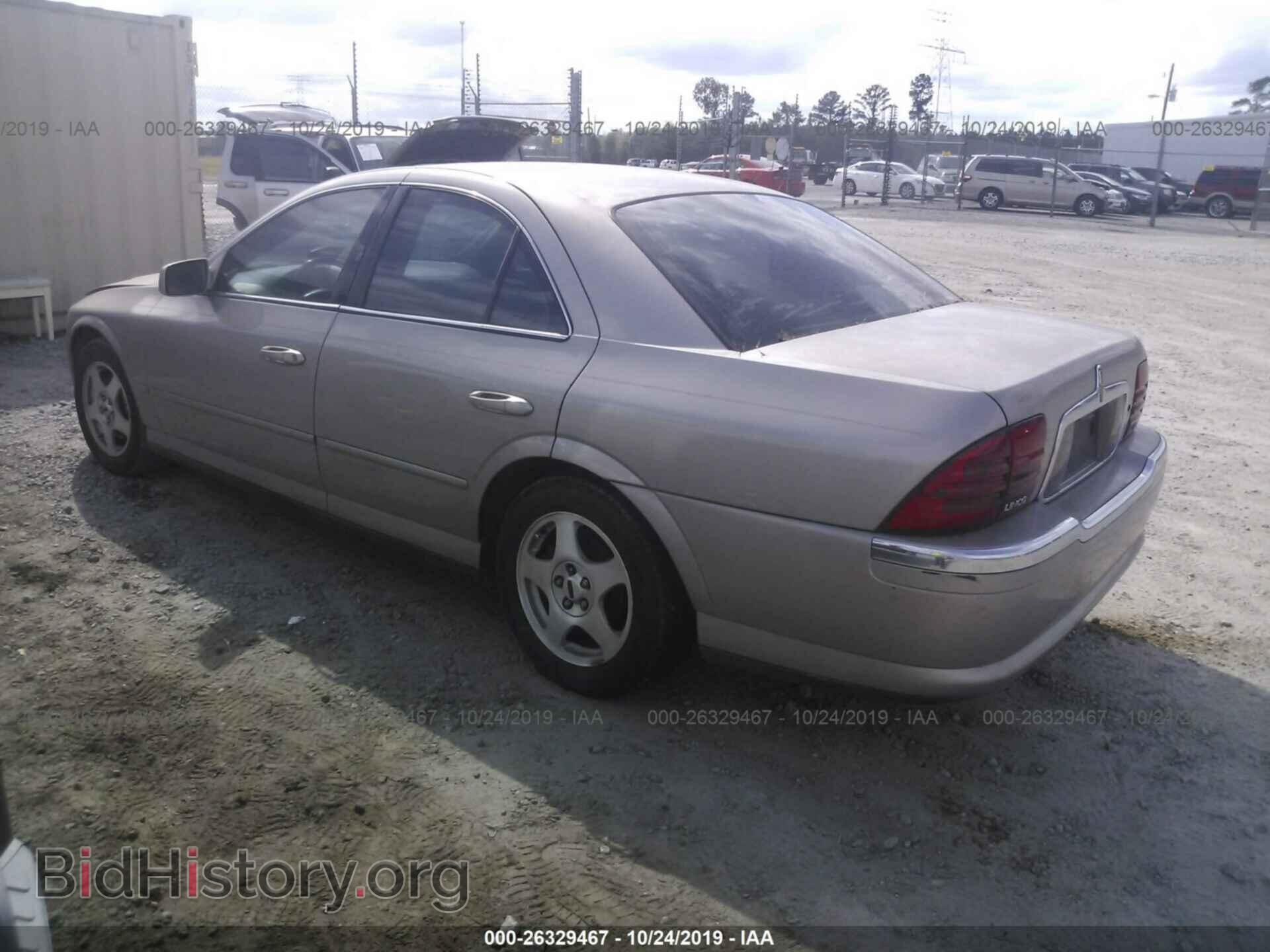 2000 LINCOLN LS - VIN: 1LNHM87A8YY905177 - Фото 3