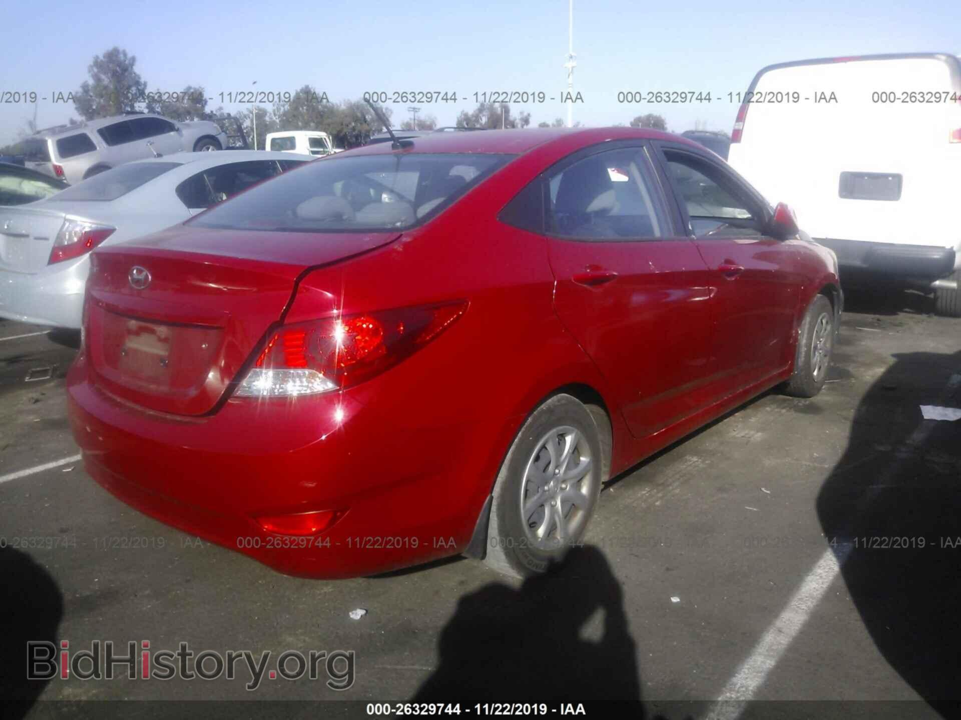 2012 HYUNDAI ACCENT - VIN: KMHCT4AE5CU239350 - Фото 4