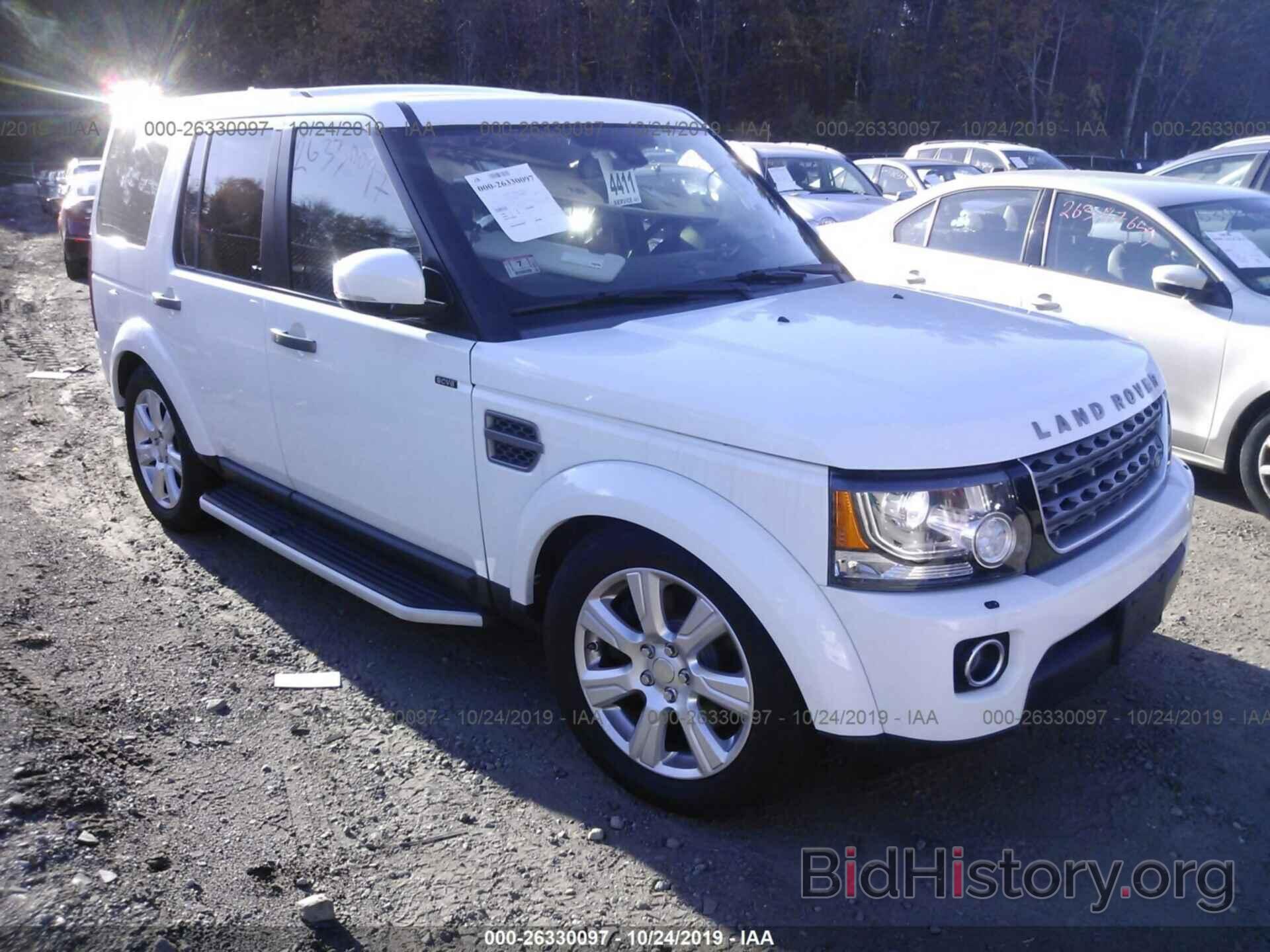 Фотография SALAG2V68FA755496 - LAND ROVER LR4 2015