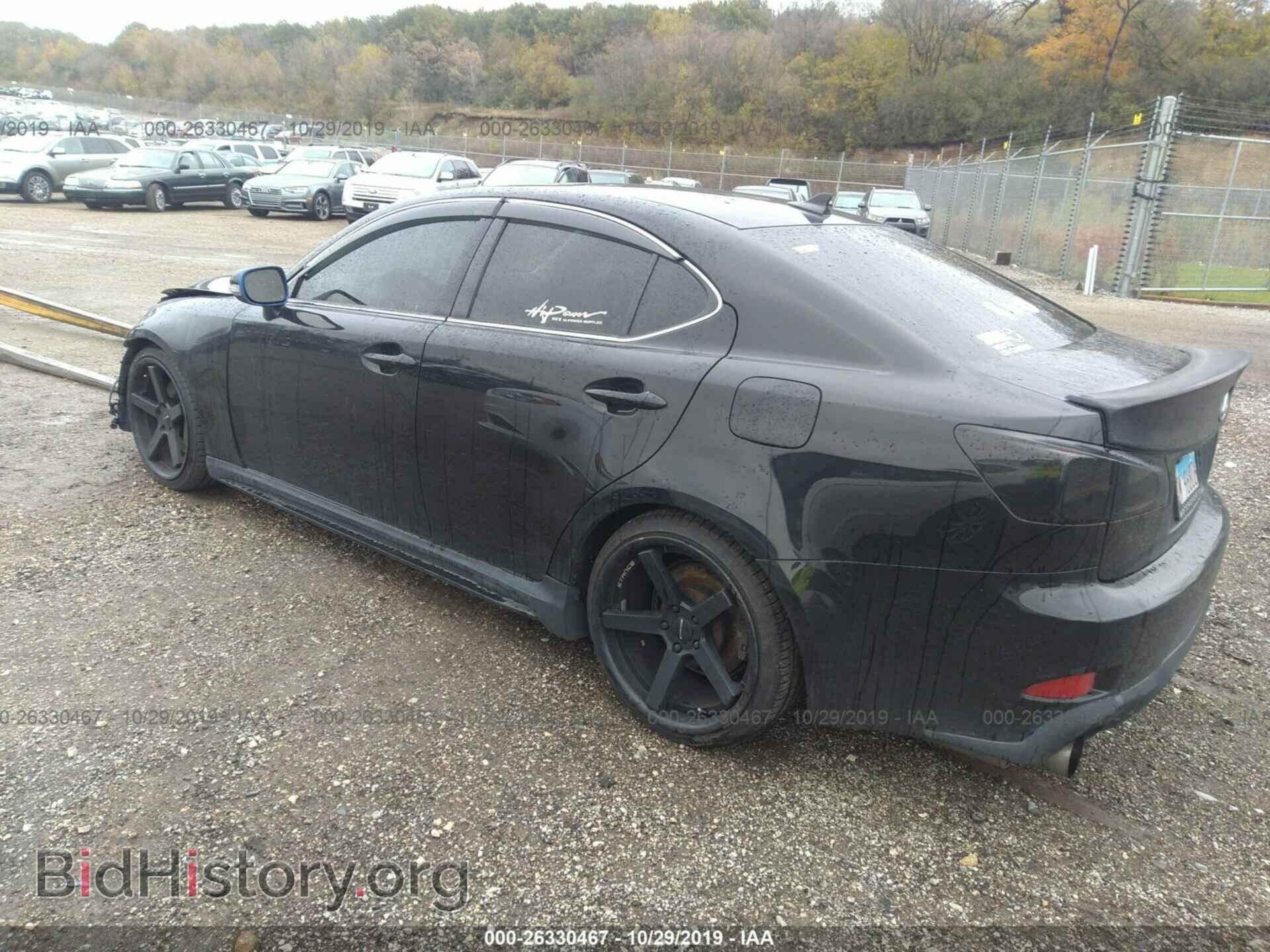2012 LEXUS IS - VIN: JTHCE5C26C5003001 - Фото 3