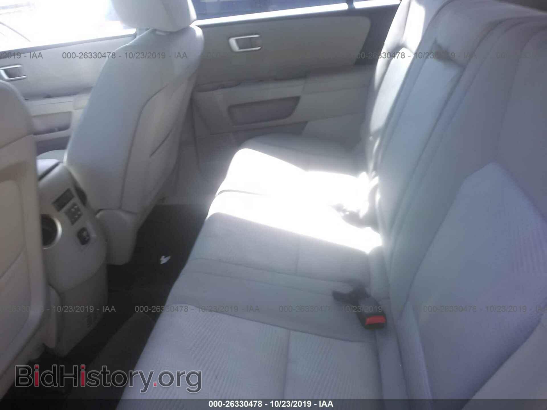 2012 HONDA PILOT - VIN: 5FNYF3H22CB009846 - Фото 8