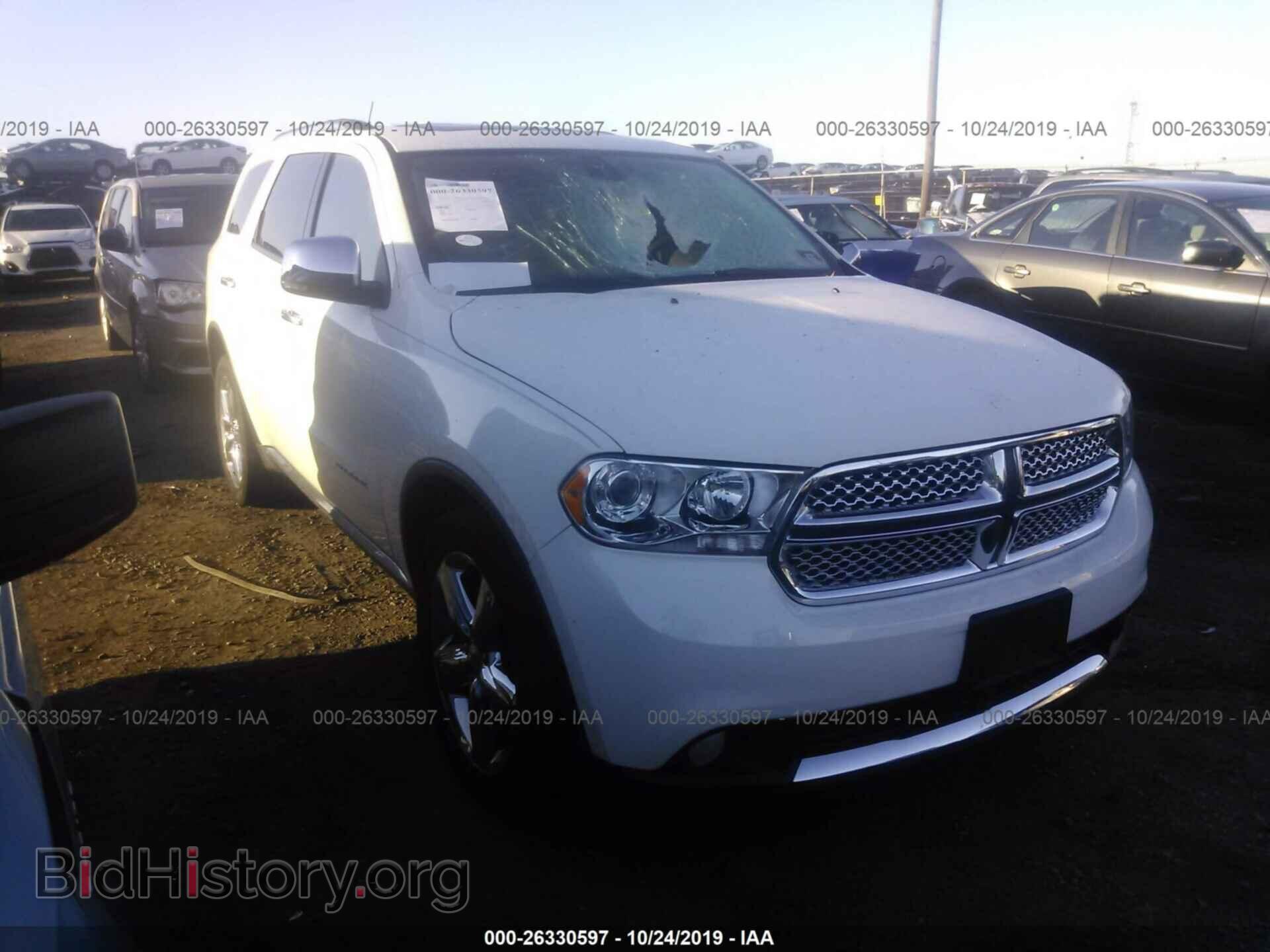 Photo 1C4SDJET3CC106242 - DODGE DURANGO 2012