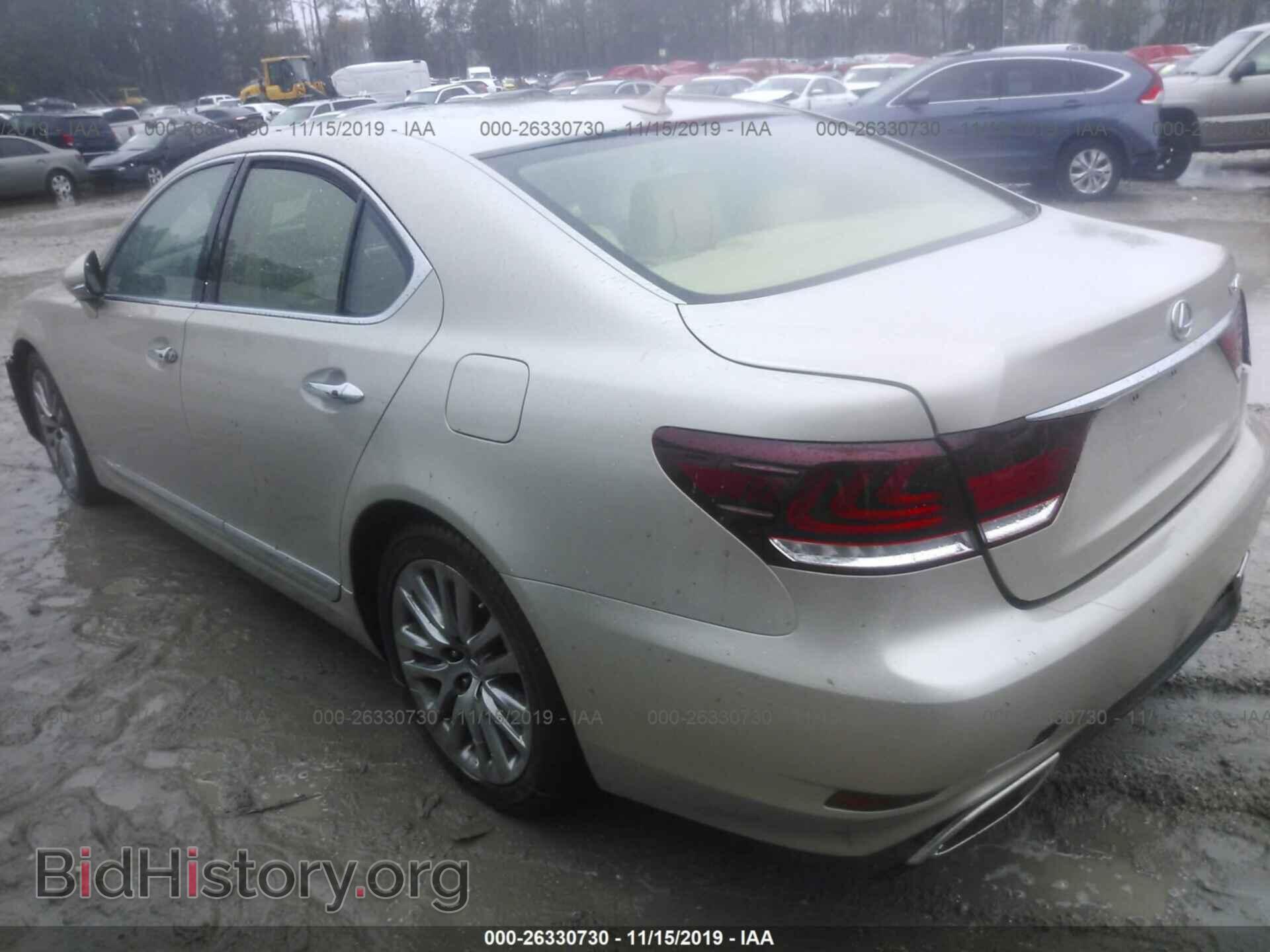 2013 LEXUS LS - VIN: JTHBL5EFXD5116582 - Фото 3