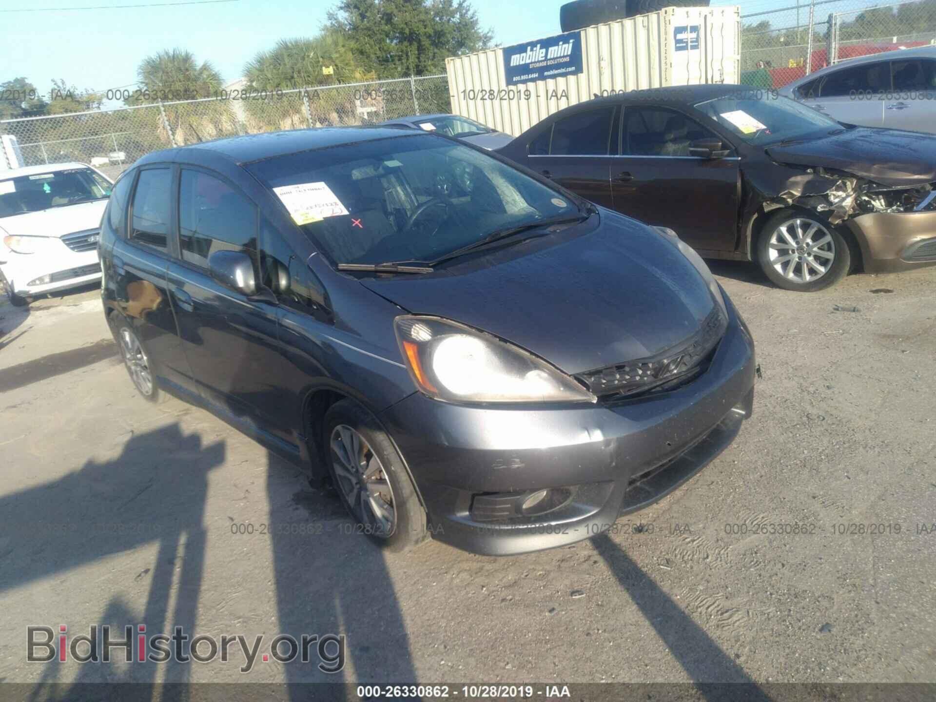 Фотография JHMGE8G57CC033157 - HONDA FIT 2012