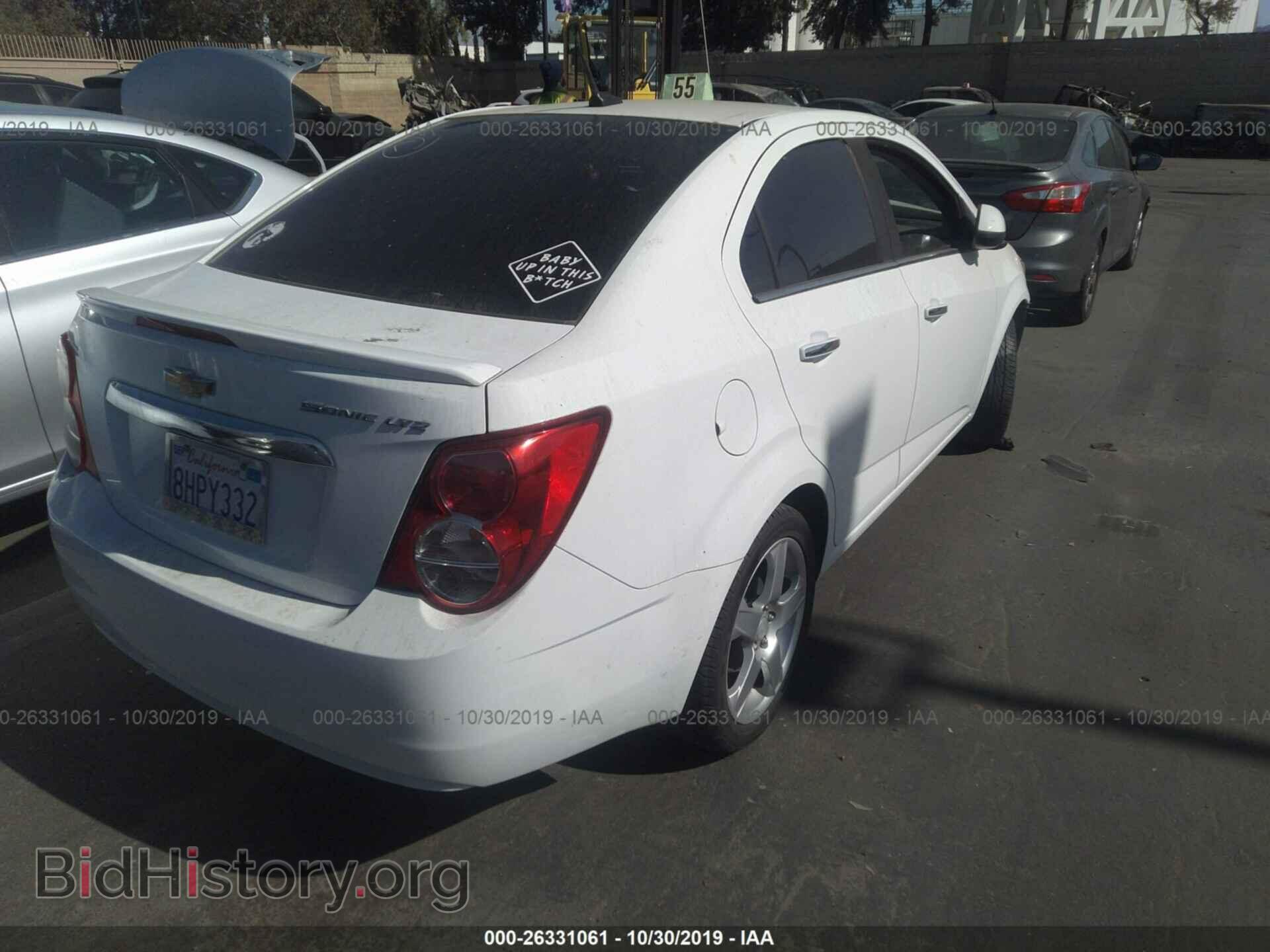 2013 CHEVROLET SONIC - VIN: 1G1JE5SG8D4124067 - Фото 4