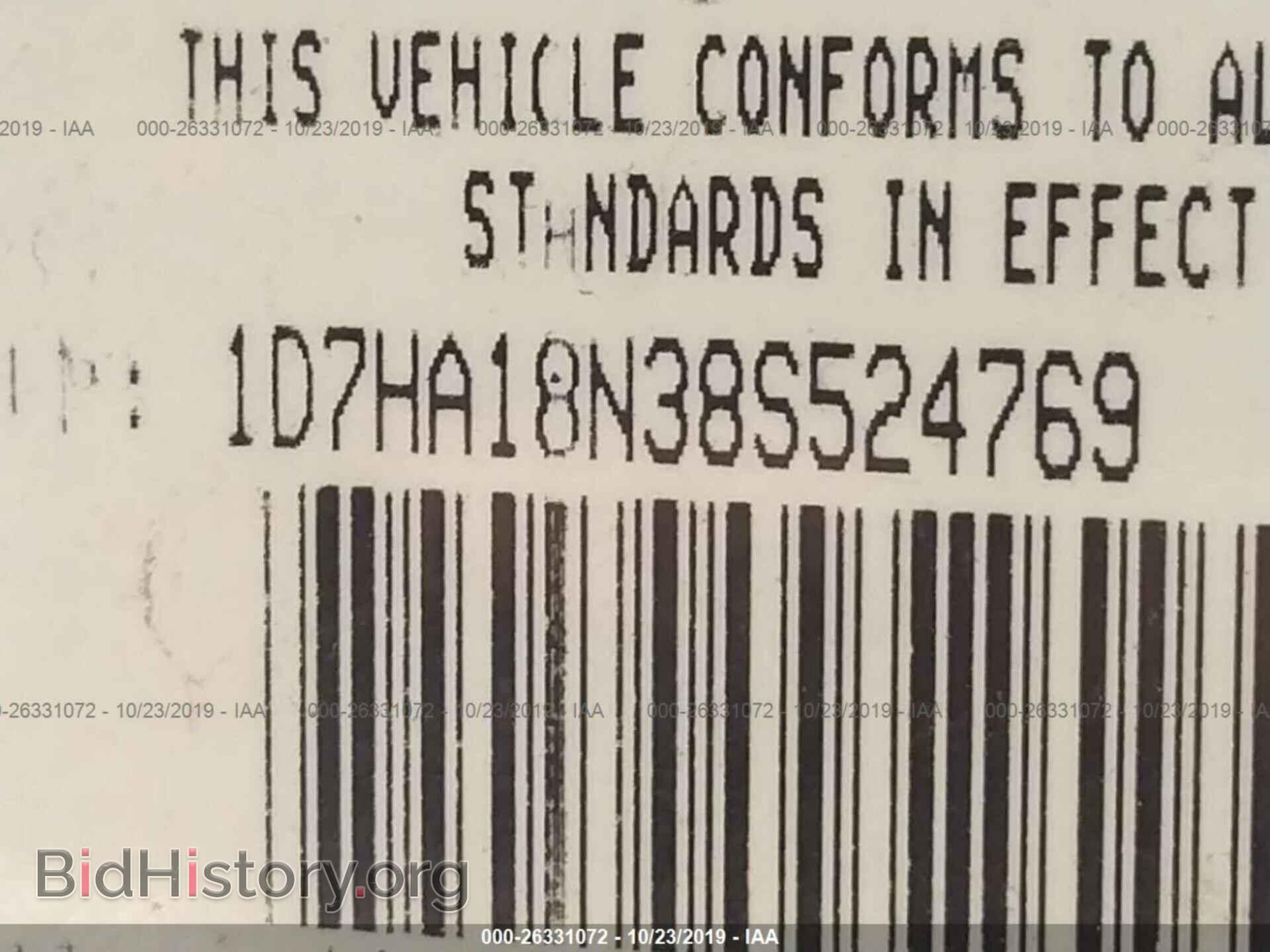 2008 DODGE RAM 1500 - VIN: 1D7HA18N38S524769 - Фото 9