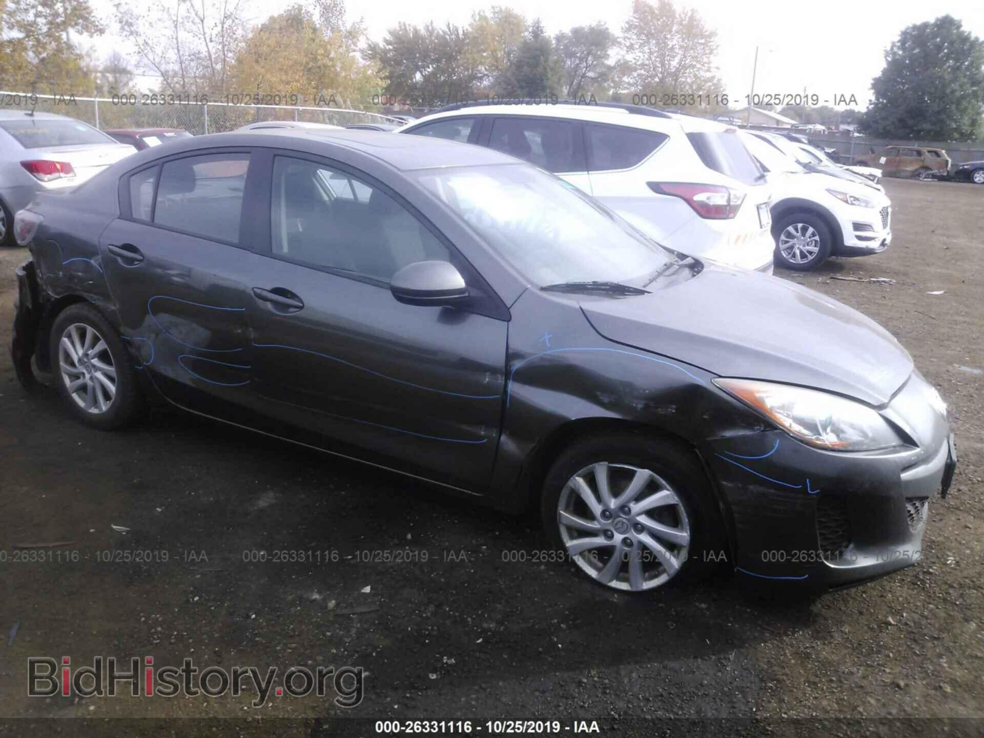 Фотография JM1BL1V78C1623263 - MAZDA 3 2012
