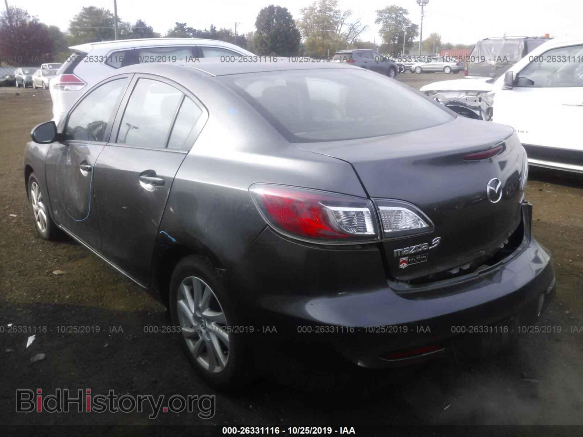 2012 MAZDA 3 - VIN: JM1BL1V78C1623263 - Фото 3
