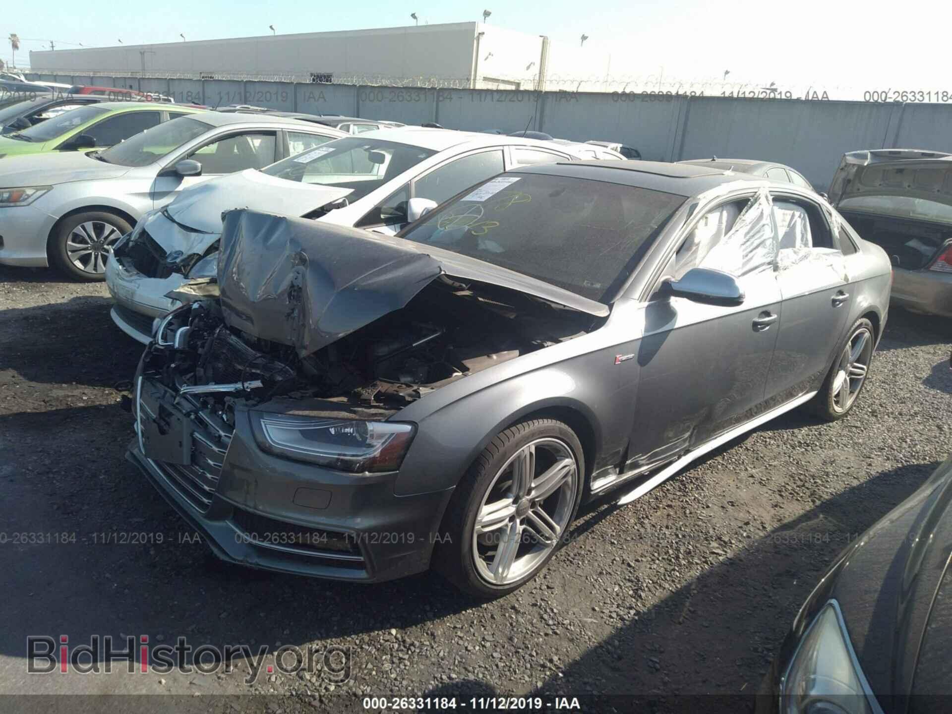 2013 AUDI S4 - VIN: WAUMGAFL8DA162931 - Фото 2
