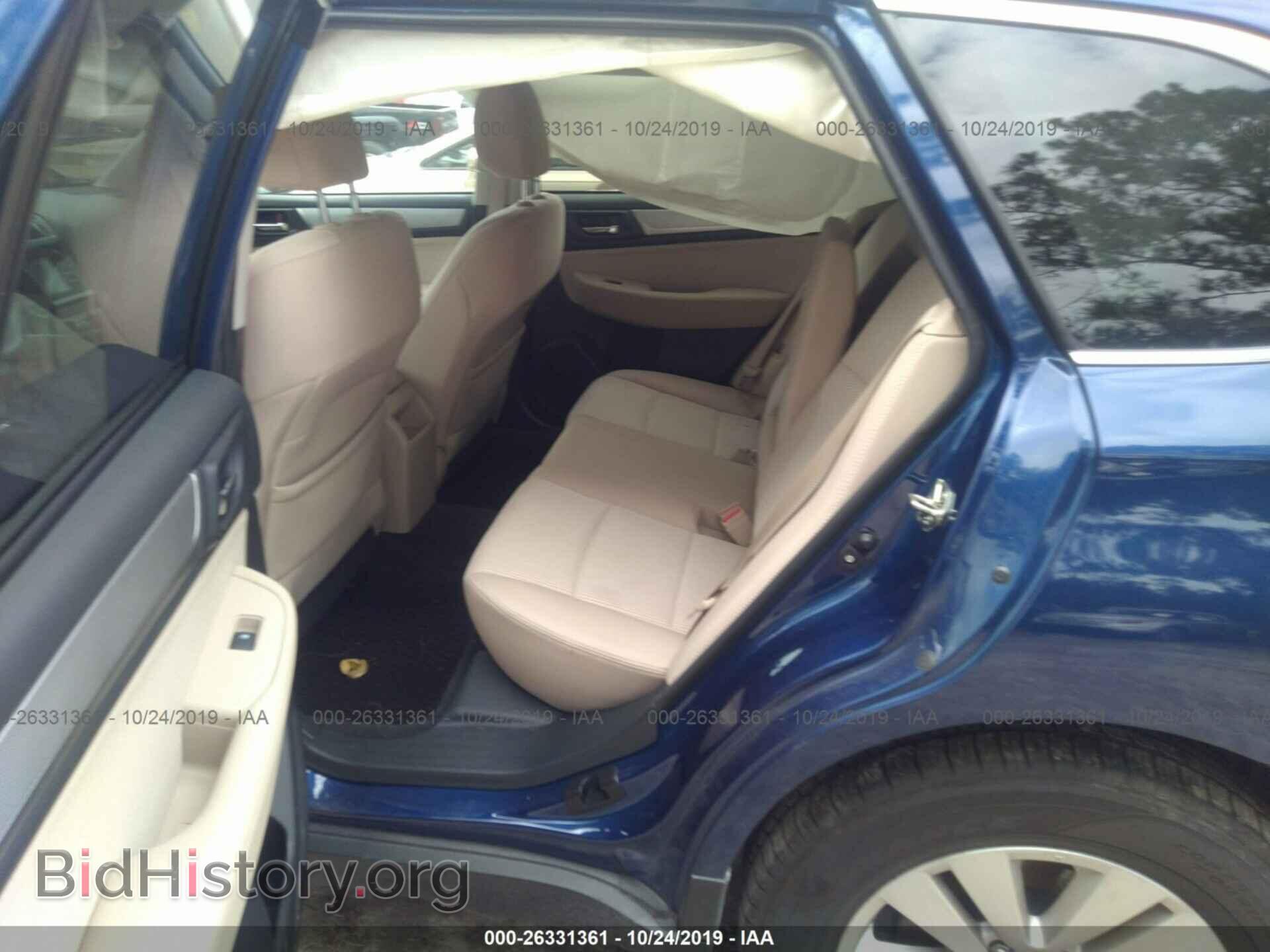 2015 SUBARU OUTBACK - VIN: 4S4BSACC3F3215311 - Фото 8