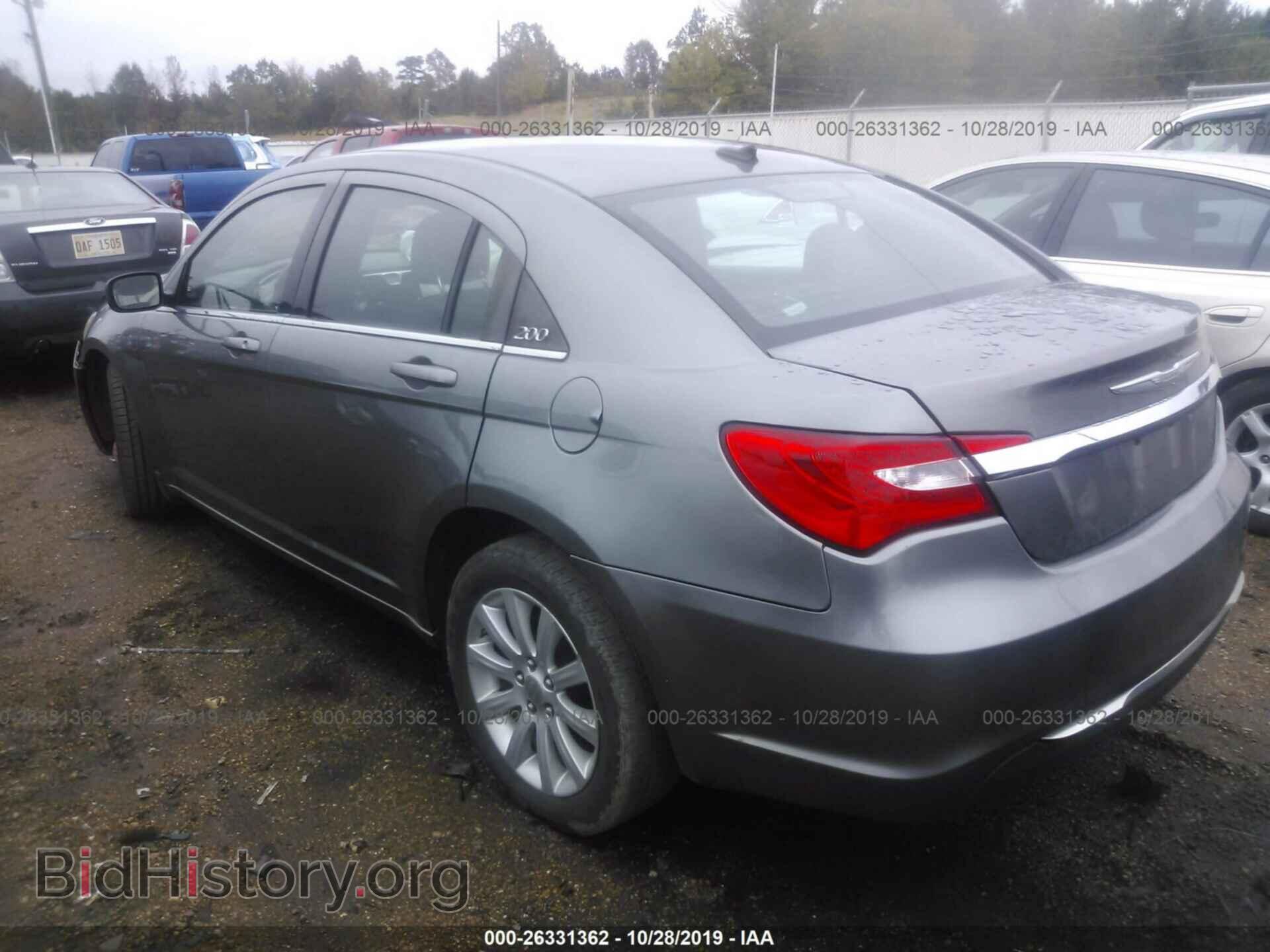 2012 CHRYSLER 200 - VIN: 1C3CCBBG2CN263497 - Photo 3