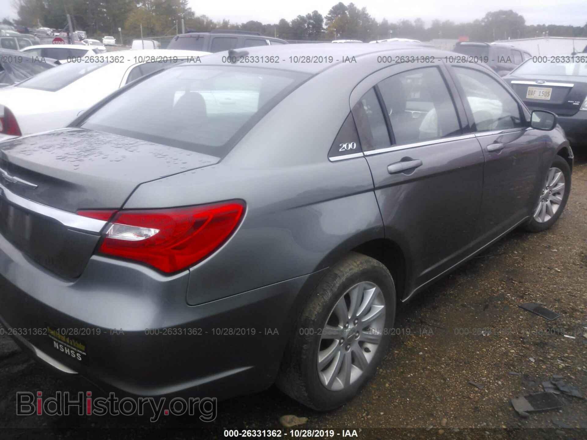 2012 CHRYSLER 200 - VIN: 1C3CCBBG2CN263497 - Photo 4