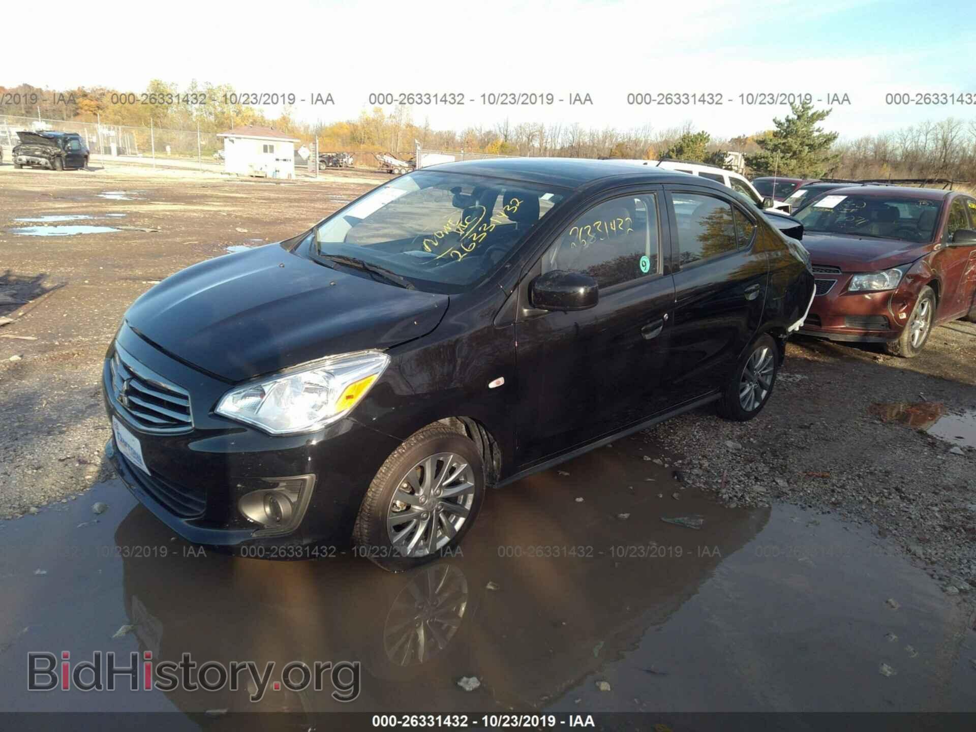 2019 MITSUBISHI MIRAGE - VIN: ML32F3FJXKHF00699 - Фото 2