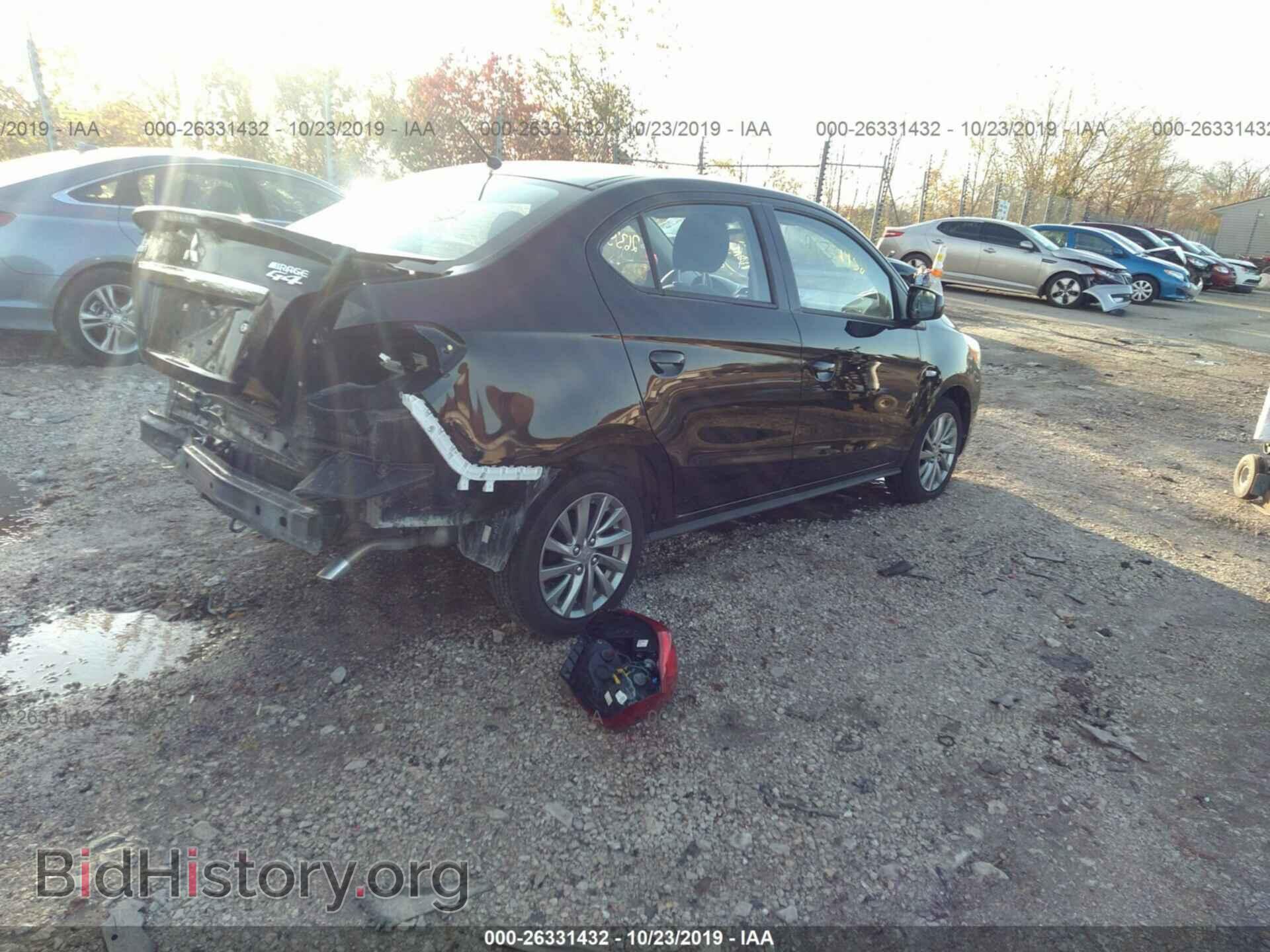 2019 MITSUBISHI MIRAGE - VIN: ML32F3FJXKHF00699 - Фото 4