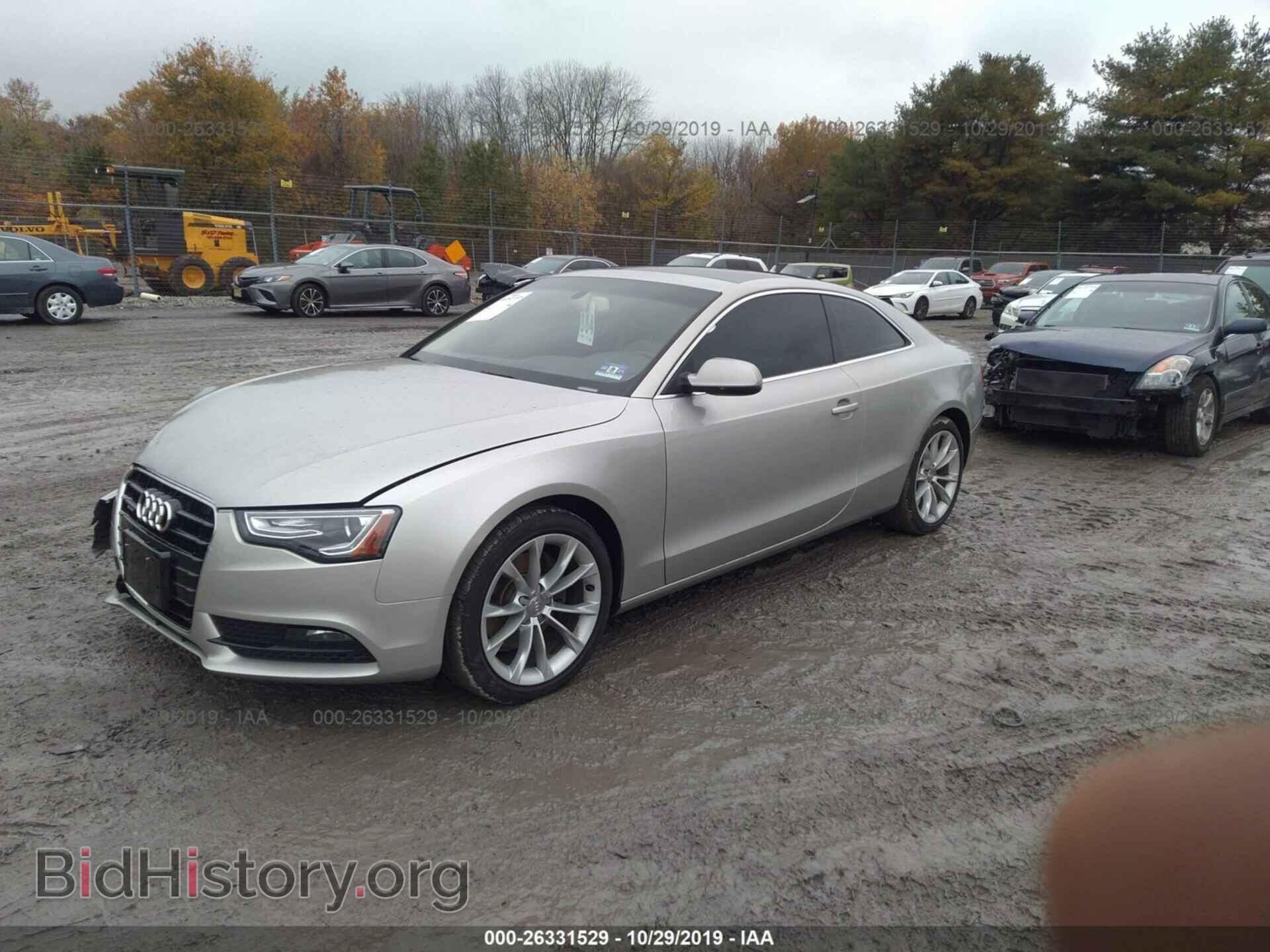 2014 AUDI A5 - VIN: WAULFAFR6EA075193 - Фото 2