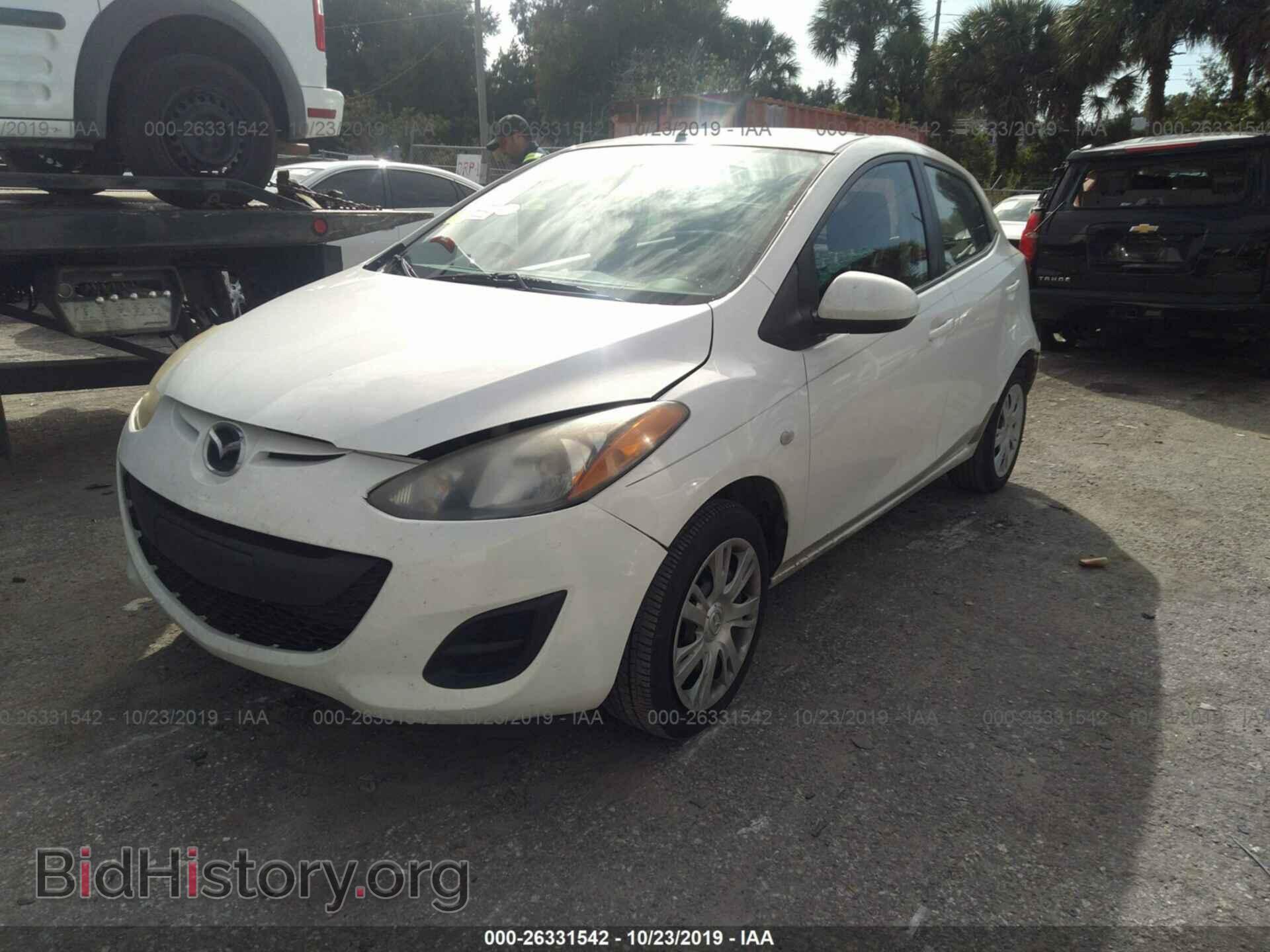 2011 MAZDA MAZDA2 - VIN: JM1DE1HY6B0121976 - Photo 2
