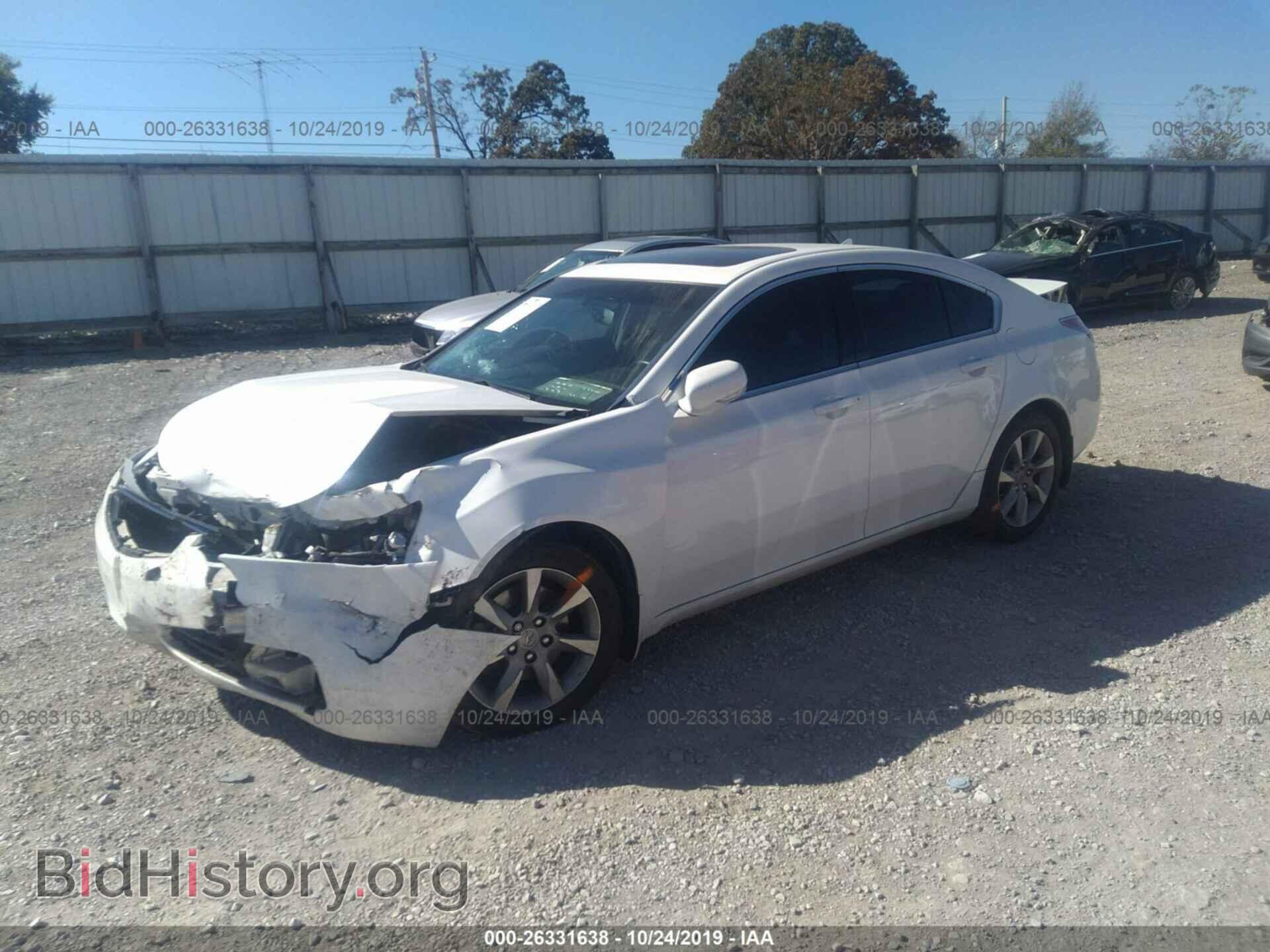 2012 ACURA TL - VIN: 19UUA8F2XCA016101 - Фото 2