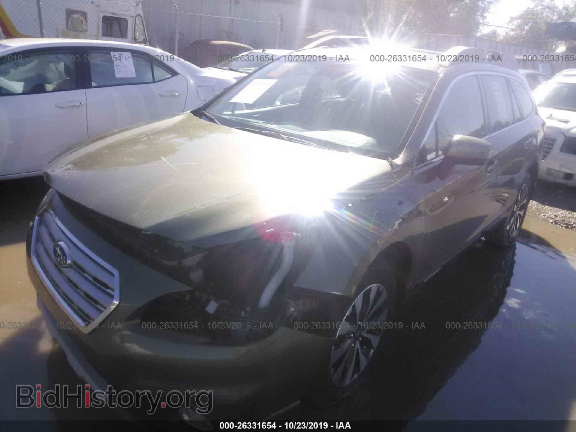 2015 SUBARU OUTBACK - VIN: 4S4BSENC4F3260200 - Фото 2