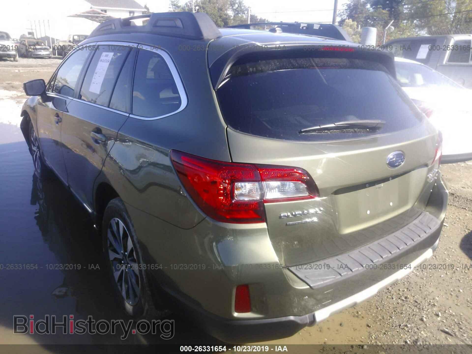 2015 SUBARU OUTBACK - VIN: 4S4BSENC4F3260200 - Фото 3