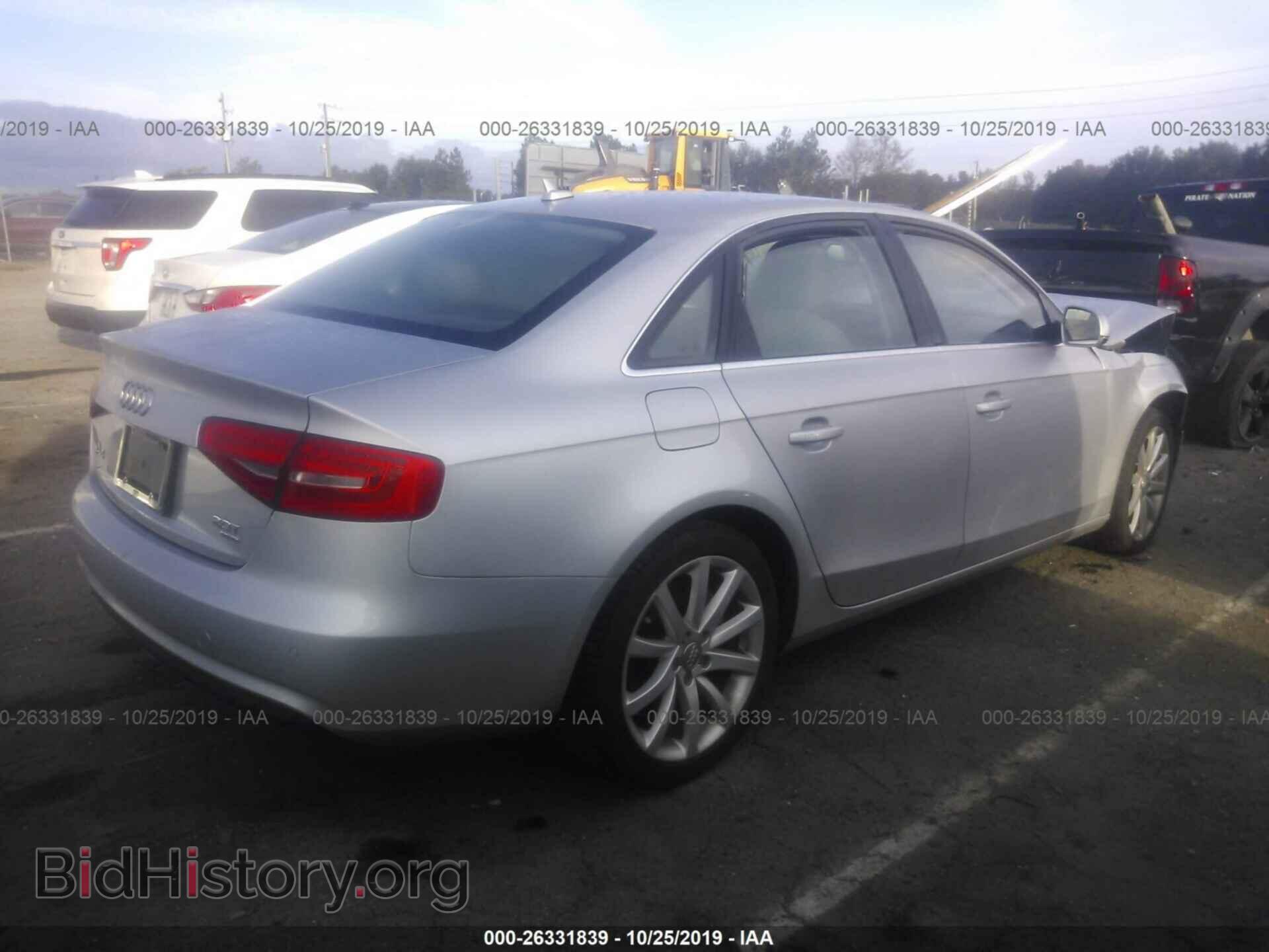 2013 AUDI A4 - VIN: WAUFFAFL0DN051049 - Фото 4