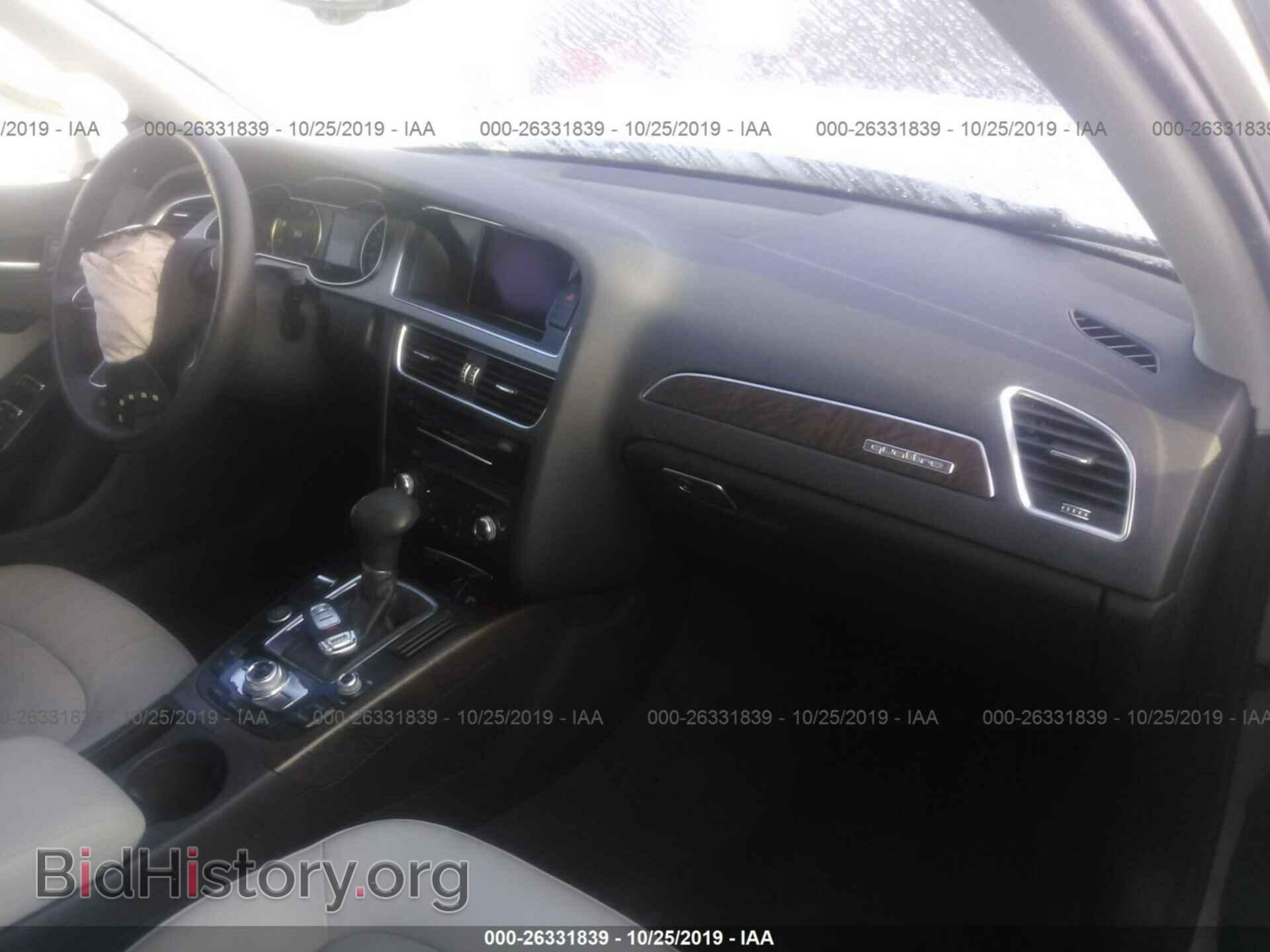 2013 AUDI A4 - VIN: WAUFFAFL0DN051049 - Фото 5