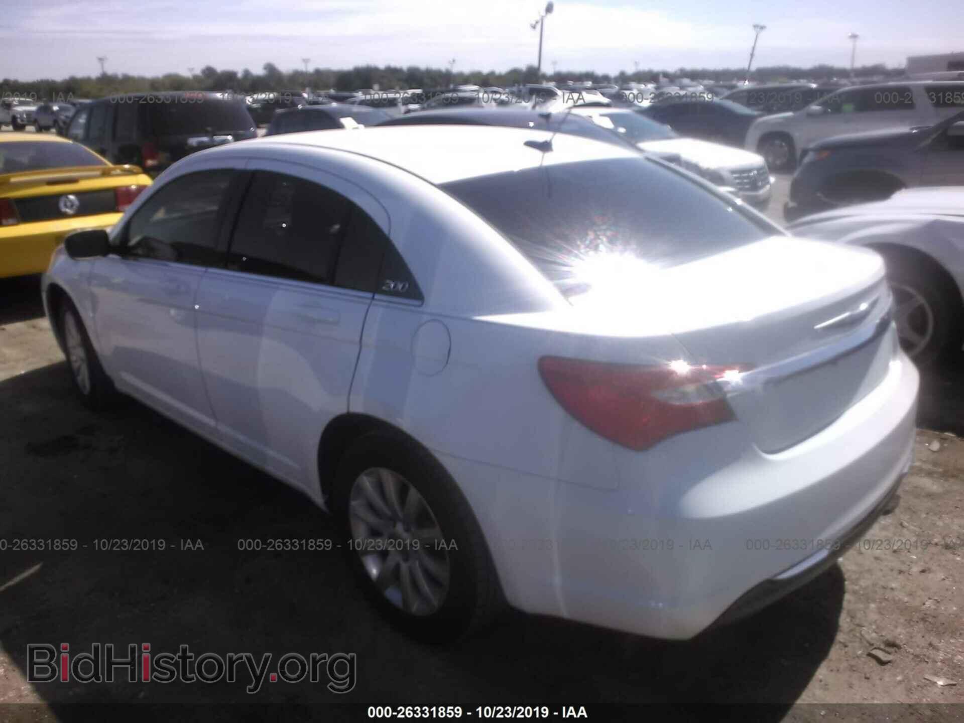 2013 CHRYSLER 200 - VIN: 1C3CCBBB1DN728714 - Photo 3
