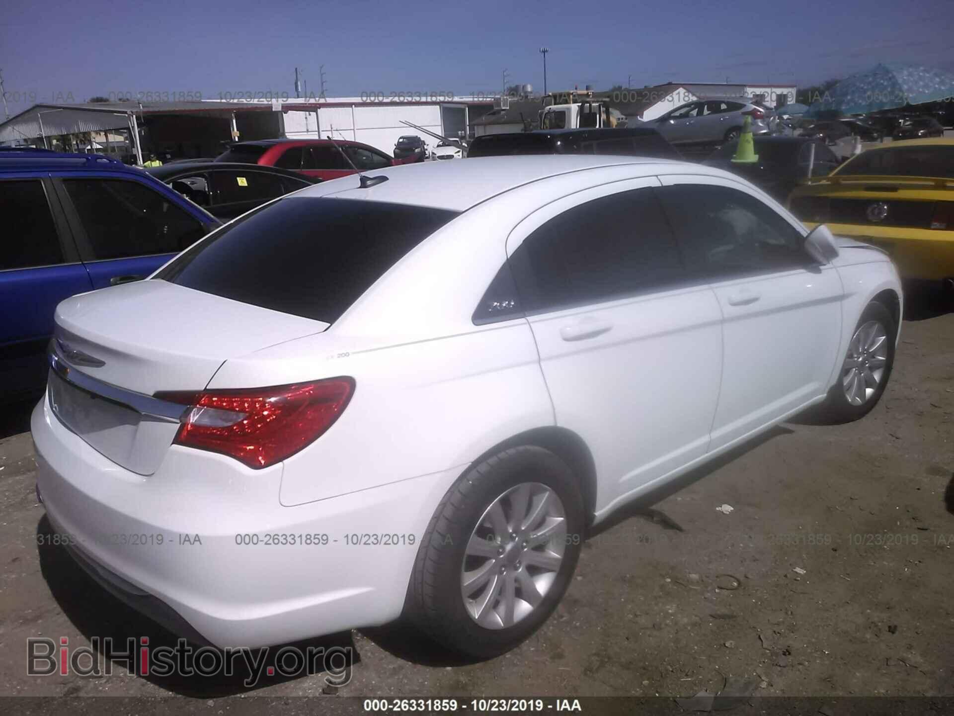 2013 CHRYSLER 200 - VIN: 1C3CCBBB1DN728714 - Photo 4
