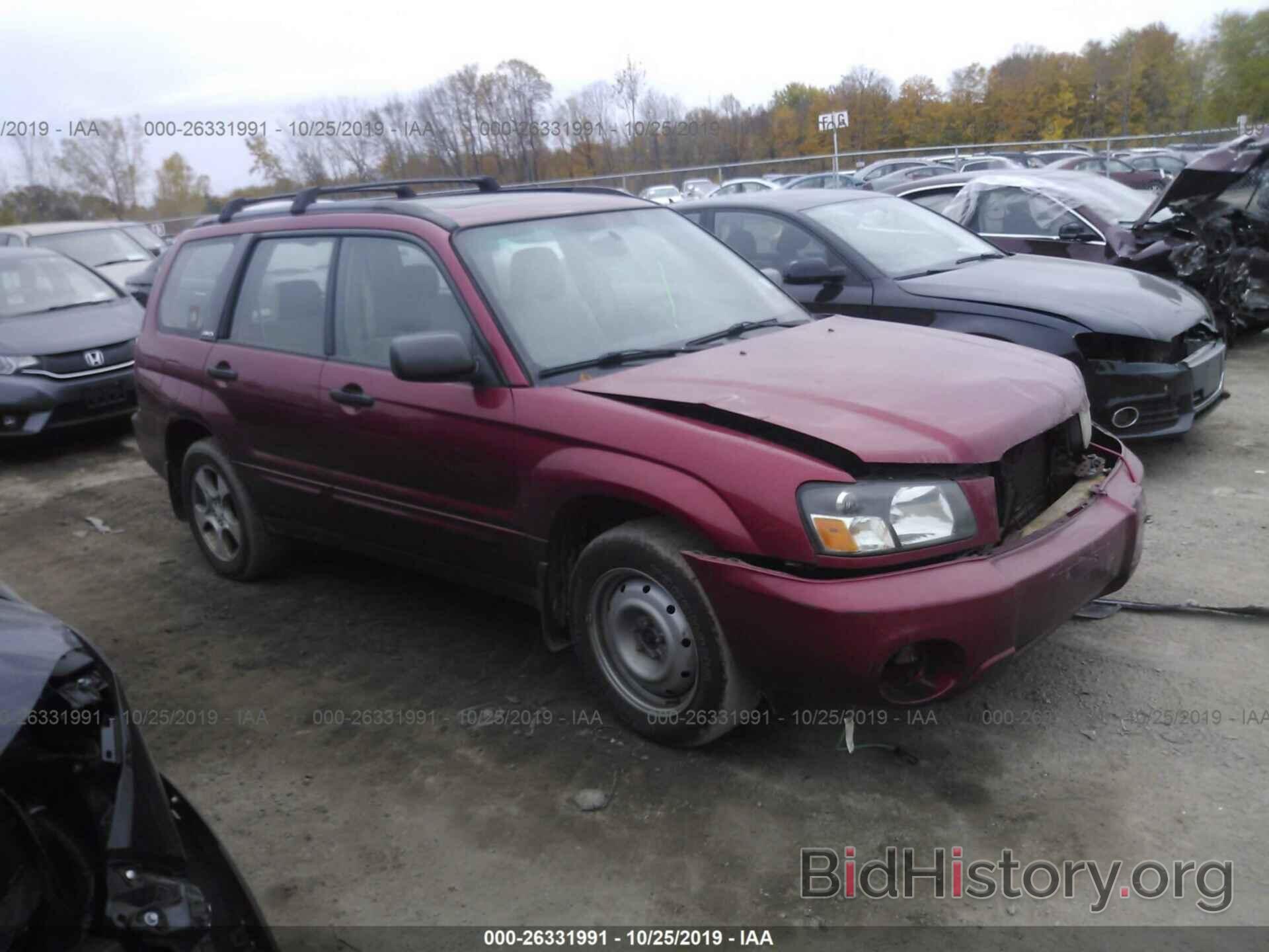 Photo JF1SG65633H718156 - SUBARU FORESTER 2003