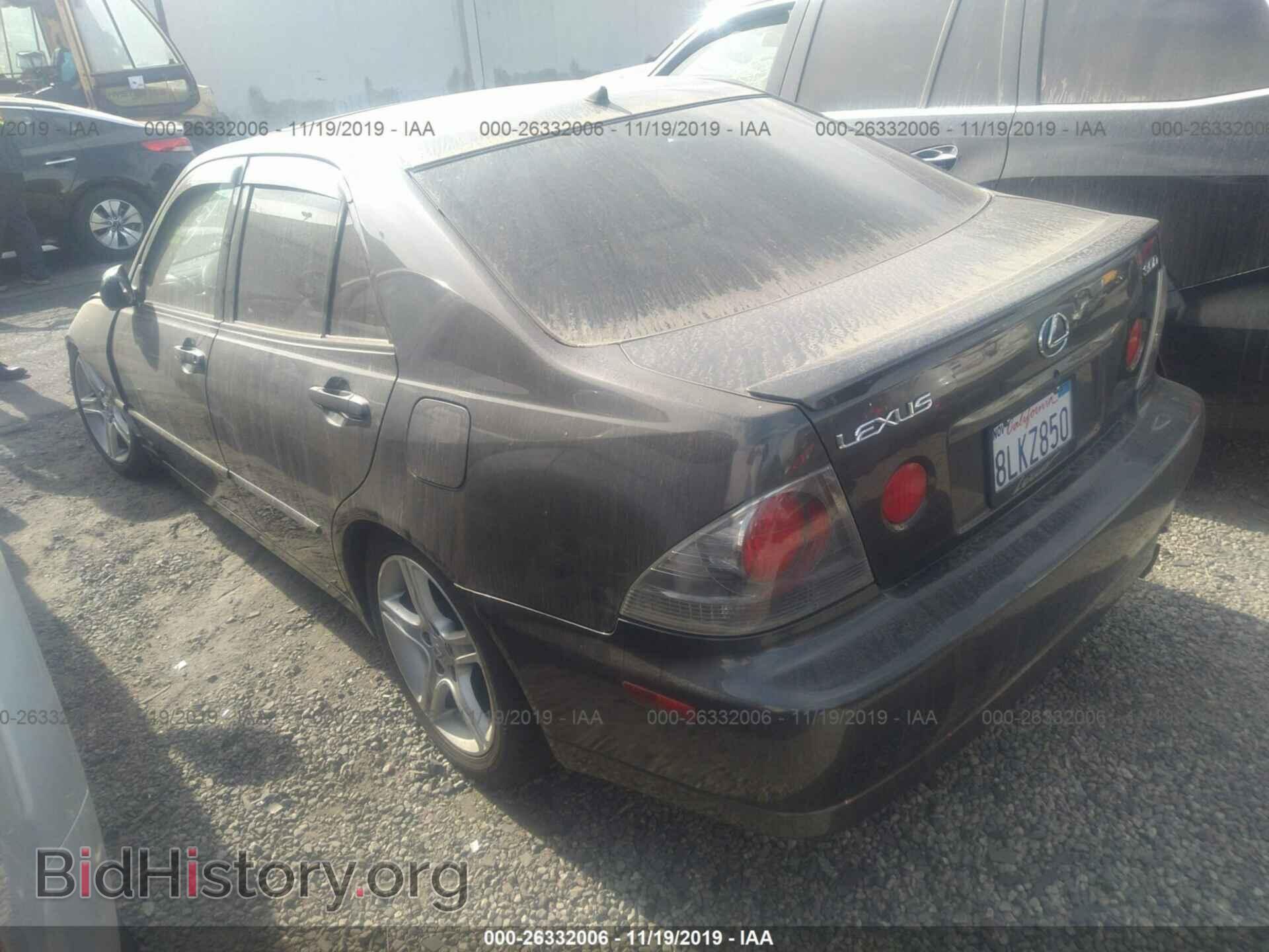 2005 LEXUS IS - VIN: JTHBD192450100941 - Фото 3