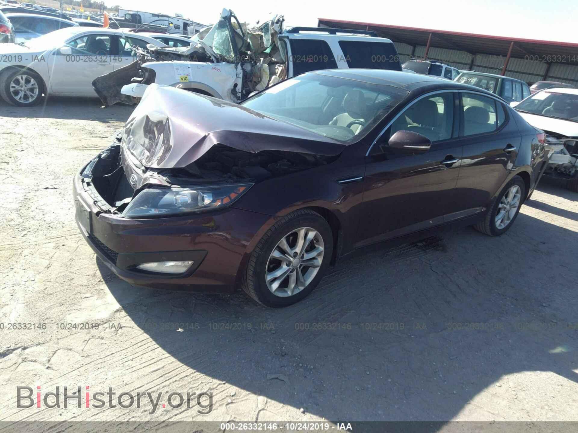 2012 KIA OPTIMA - VIN: 5XXGN4A71CG010168 - Фото 2