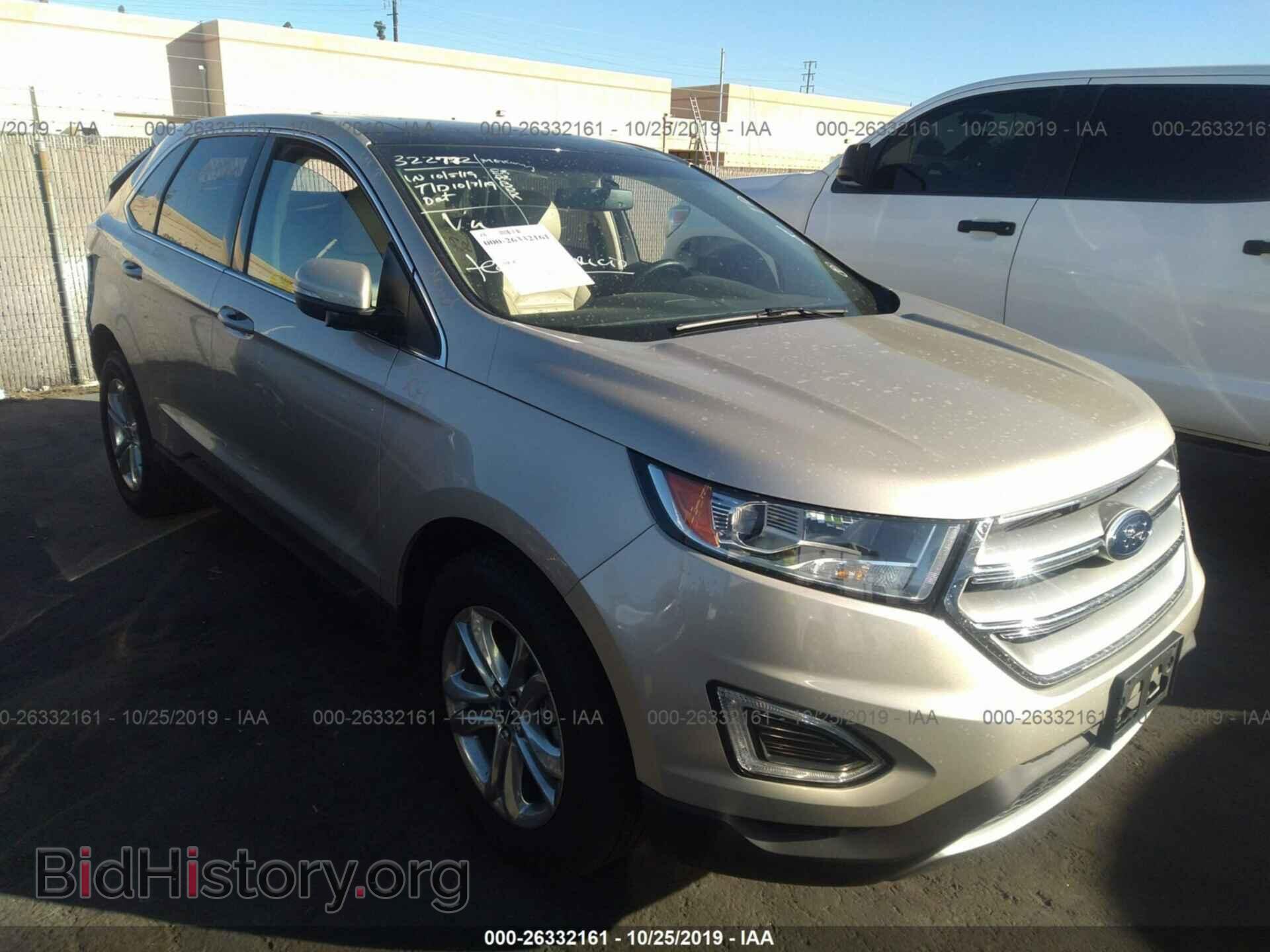 Фотография 2FMPK3J98HBB27818 - FORD EDGE 2017