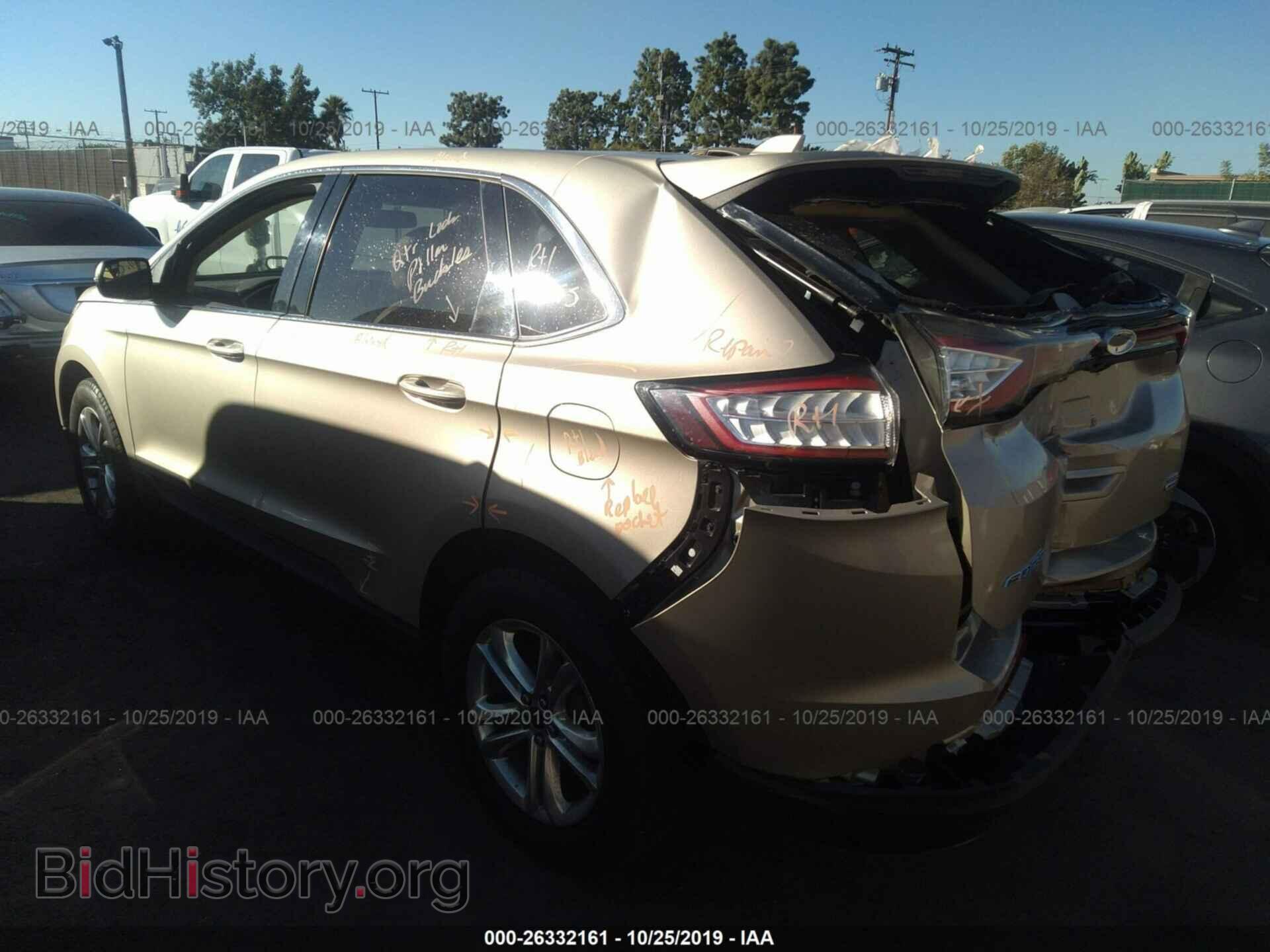 2017 FORD EDGE - VIN: 2FMPK3J98HBB27818 - Фото 3