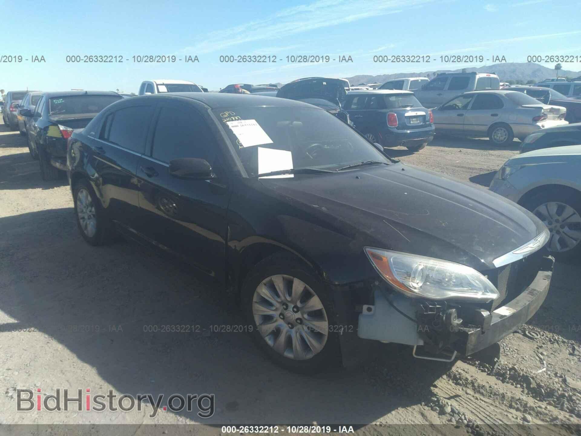 Фотография 1C3CCBAB6EN210889 - CHRYSLER 200 2014