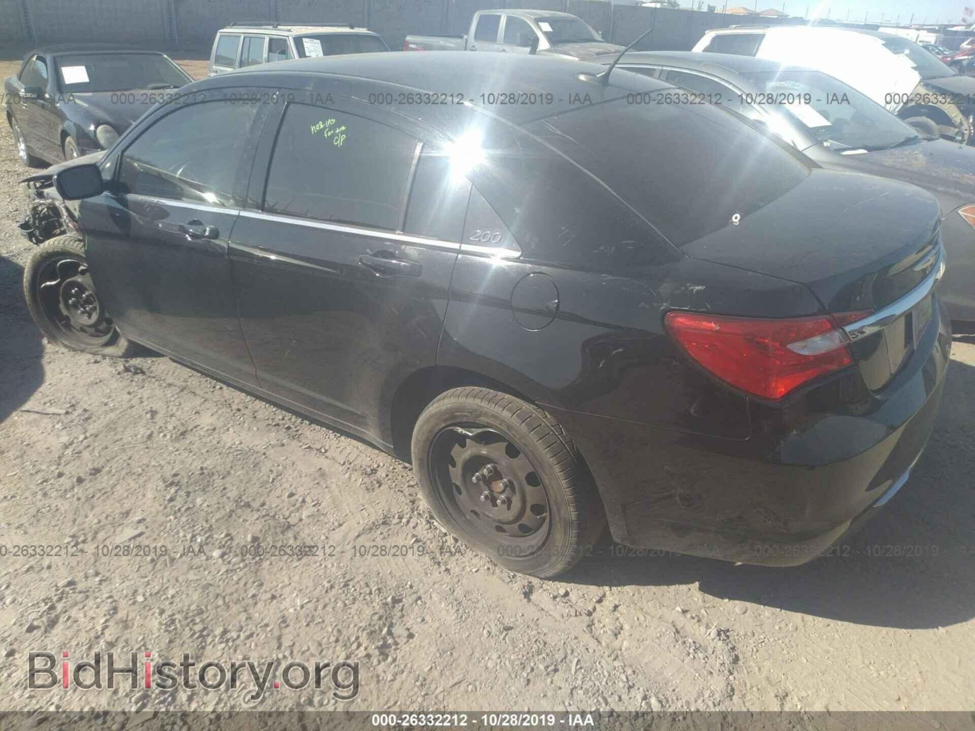 2014 CHRYSLER 200 - VIN: 1C3CCBAB6EN210889 - Фото 3