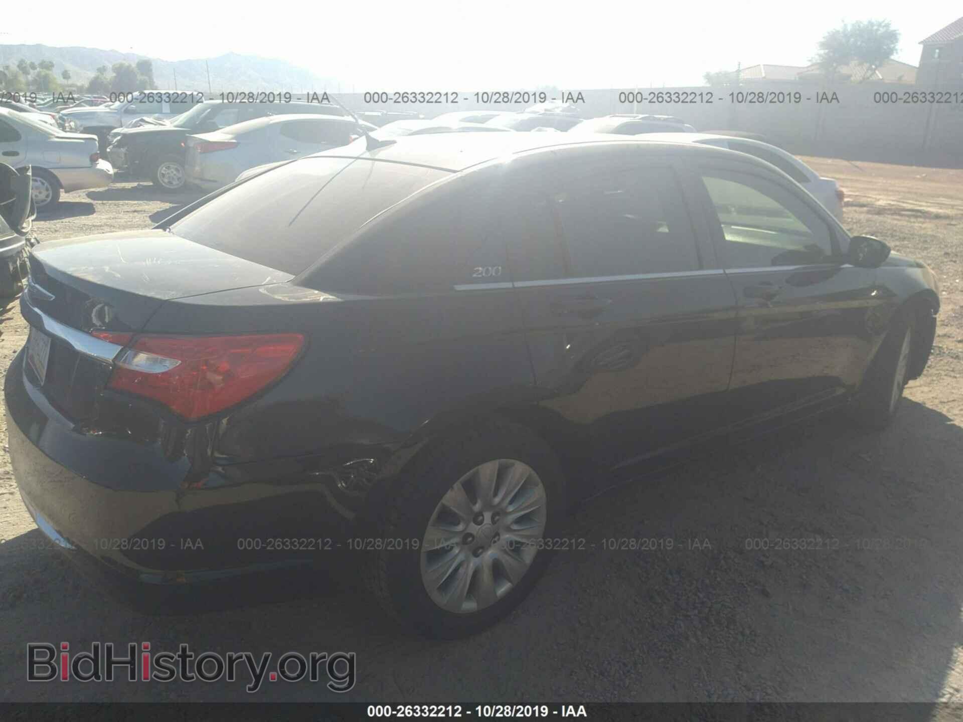 2014 CHRYSLER 200 - VIN: 1C3CCBAB6EN210889 - Фото 4