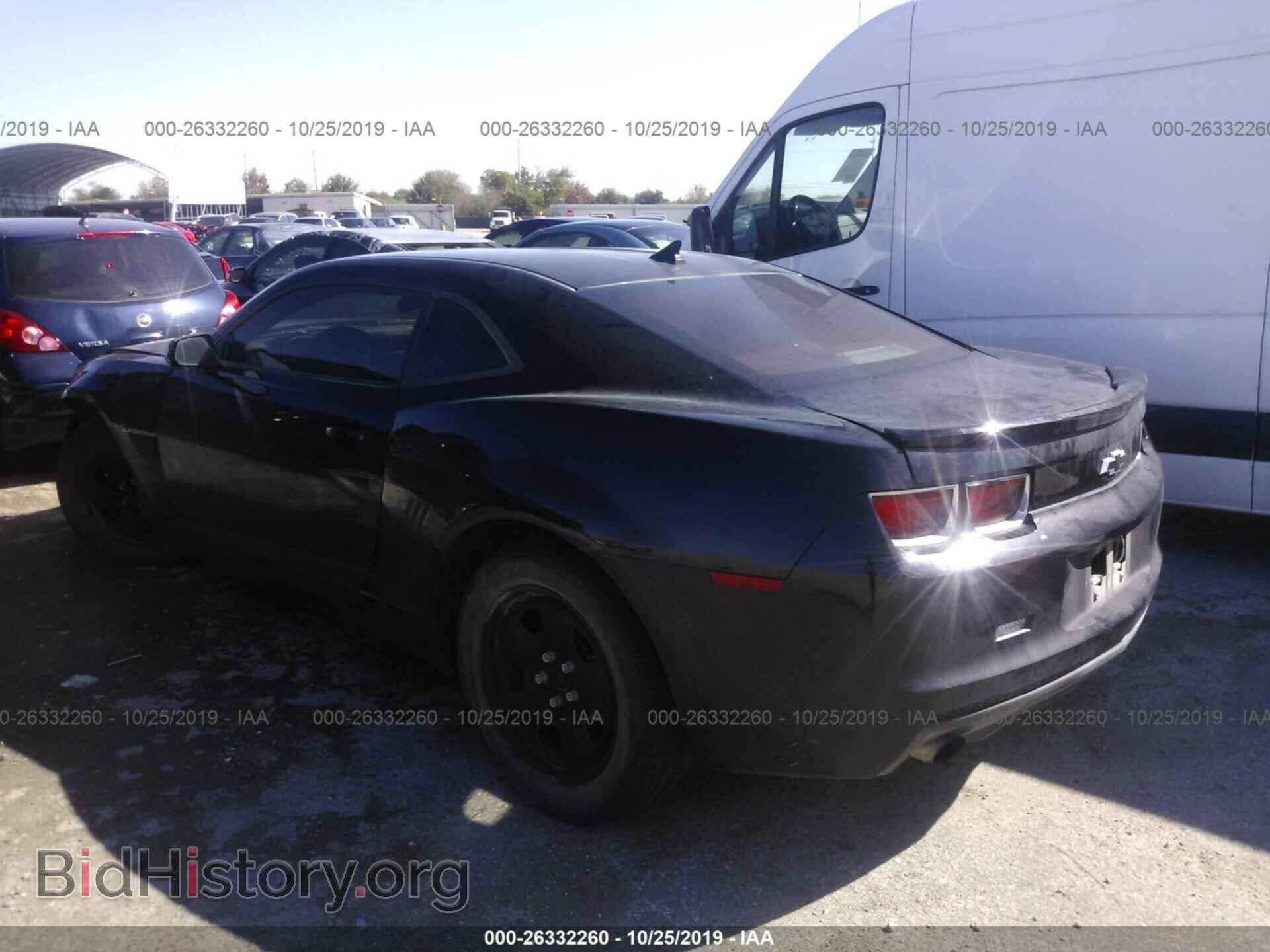 2012 CHEVROLET CAMARO - VIN: 2G1FA1E30C9152640 - Фото 3
