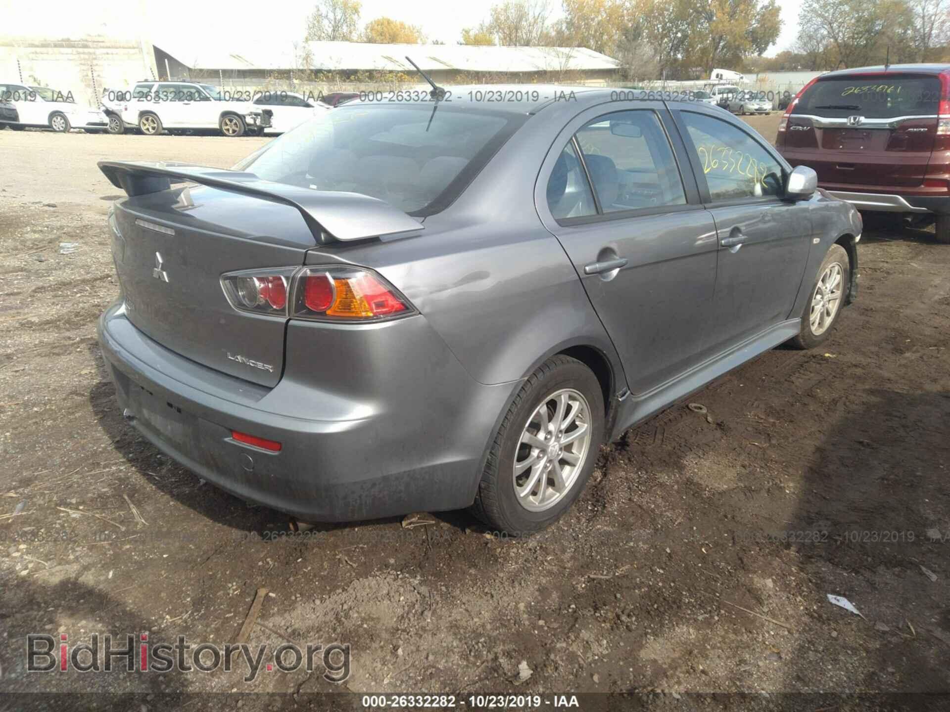 2012 MITSUBISHI LANCER - VIN: JA32V2FW4CU007448 - Фото 4