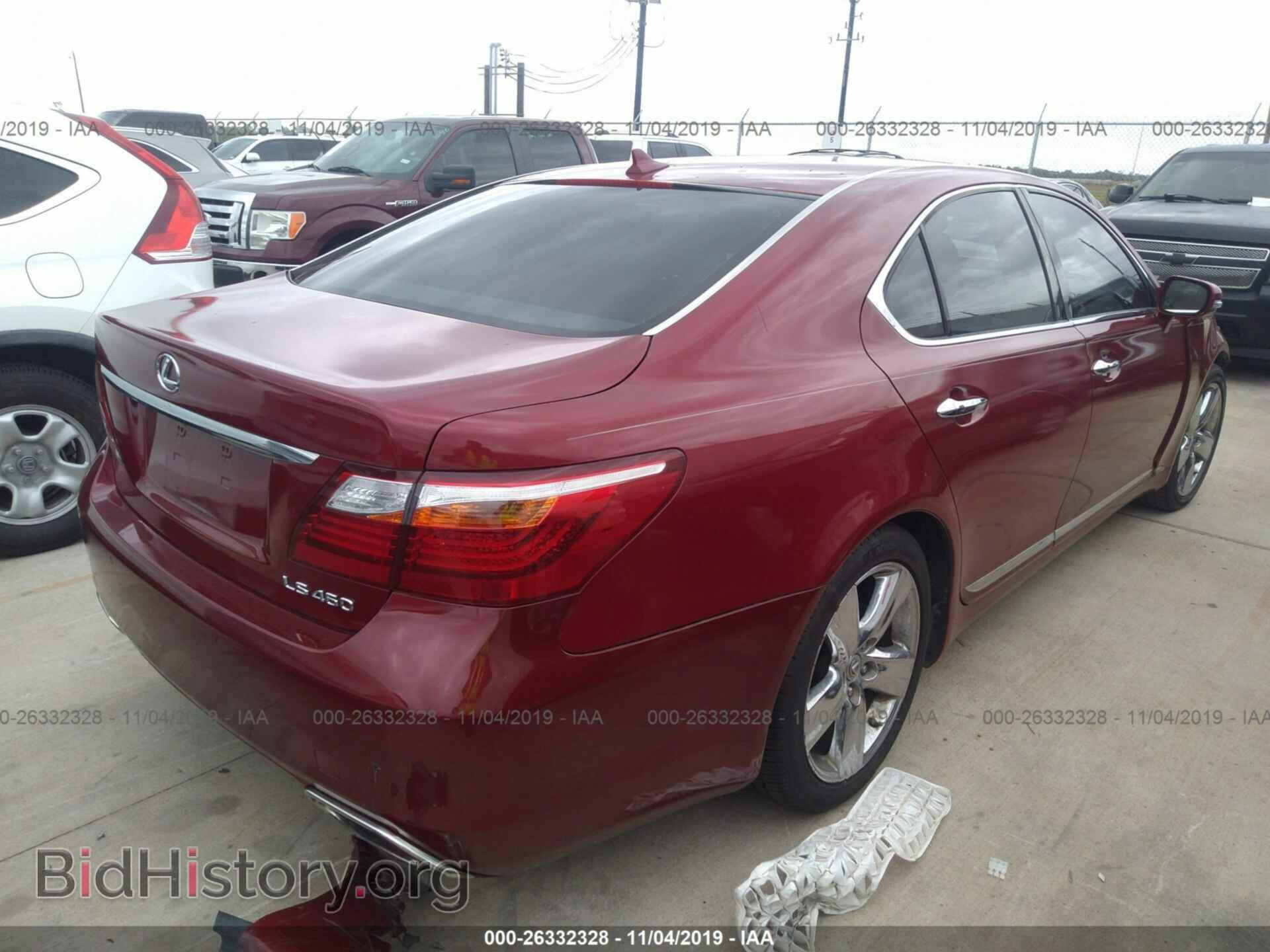 2011 LEXUS LS - VIN: JTHBL5EF0B5105720 - Фото 4