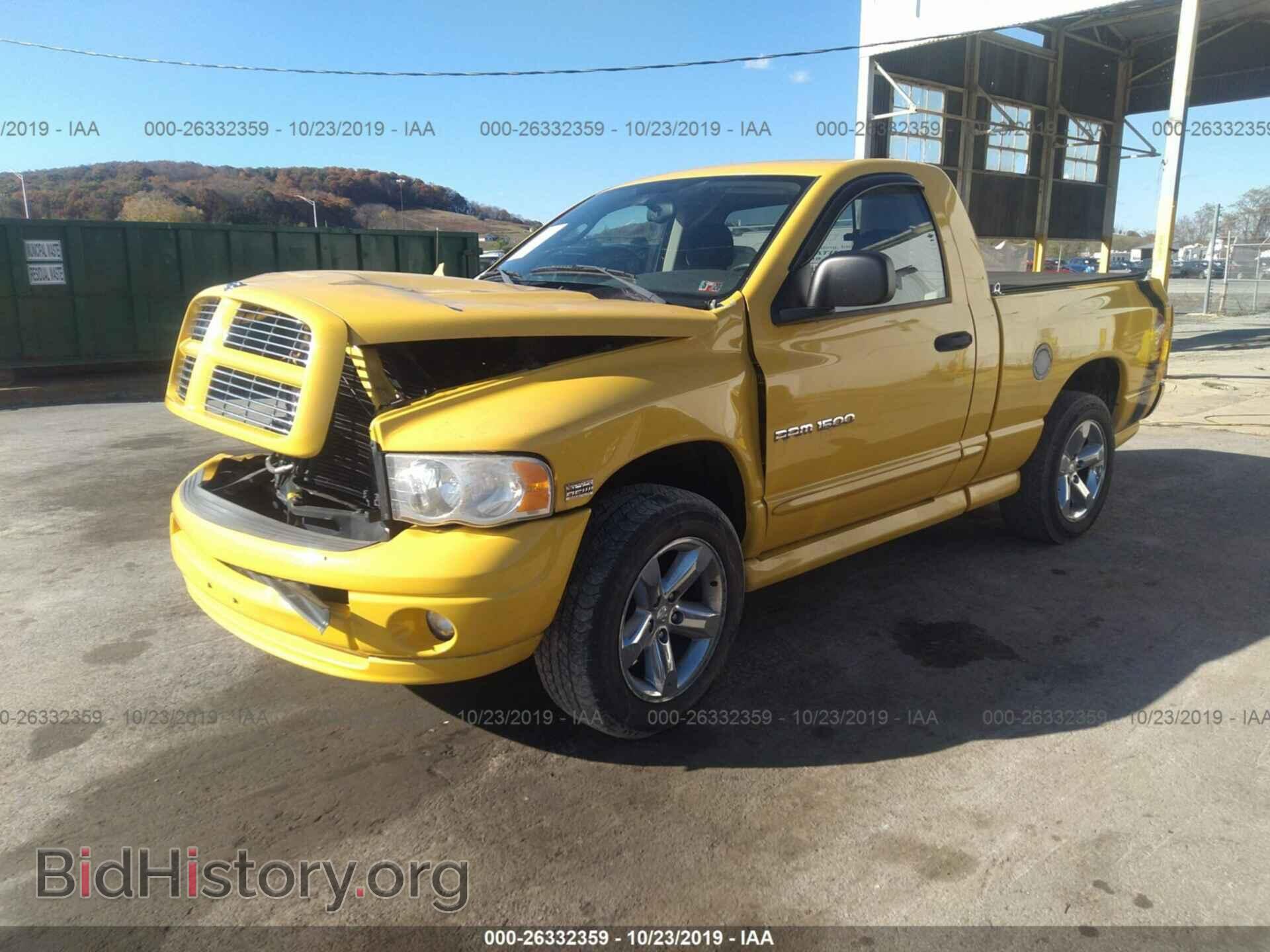 2005 DODGE RAM 1500 - VIN: 1D7HU16D55J516210 - Фото 2