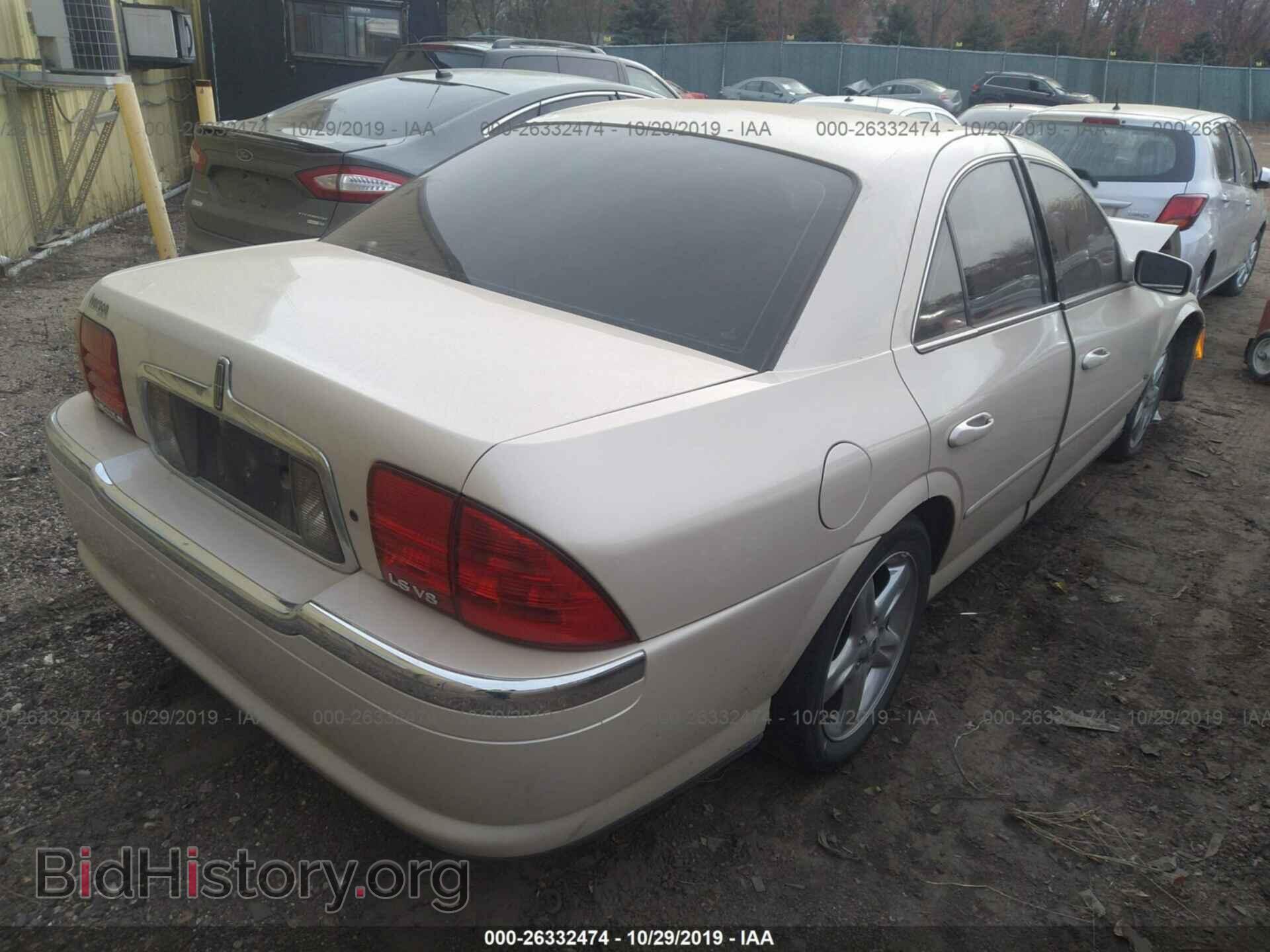 2002 LINCOLN LS - VIN: 1LNHM87A42Y628258 - Photo 4