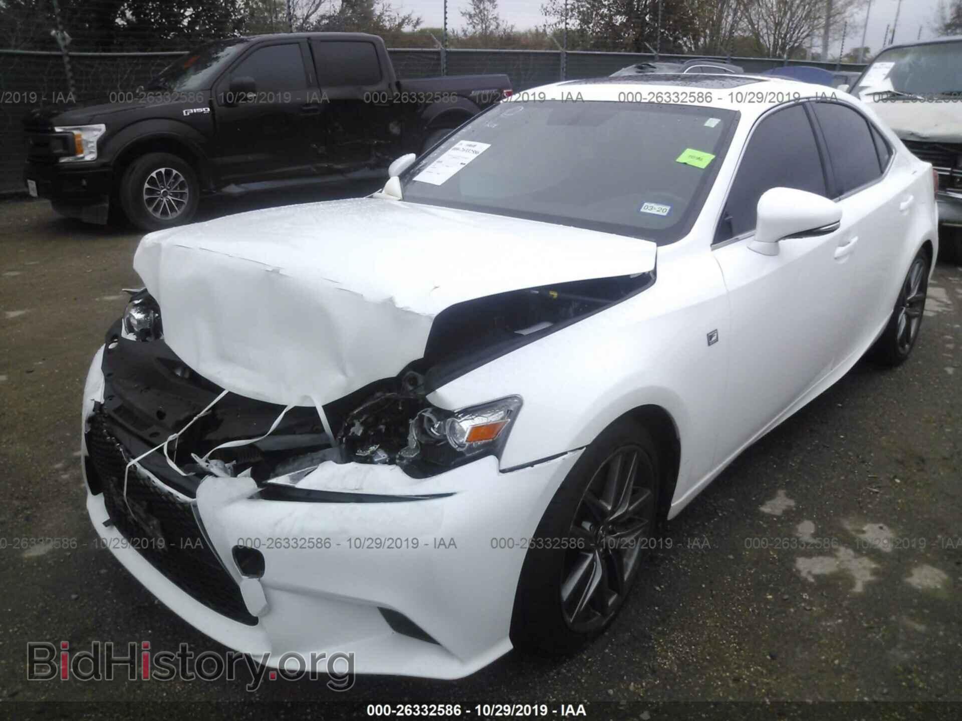 2016 LEXUS IS - VIN: JTHCE1D2XG5010840 - Фото 2