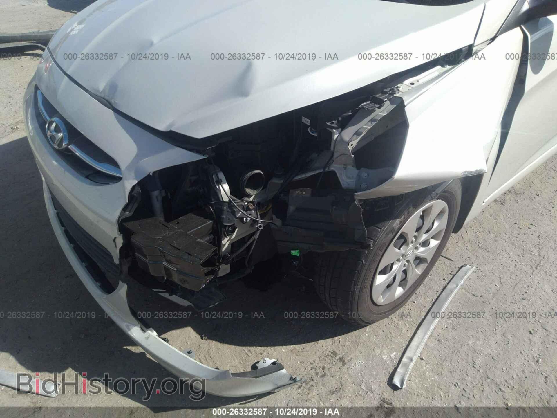 2016 HYUNDAI ACCENT - VIN: KMHCT4AE0GU063555 - Фото 6